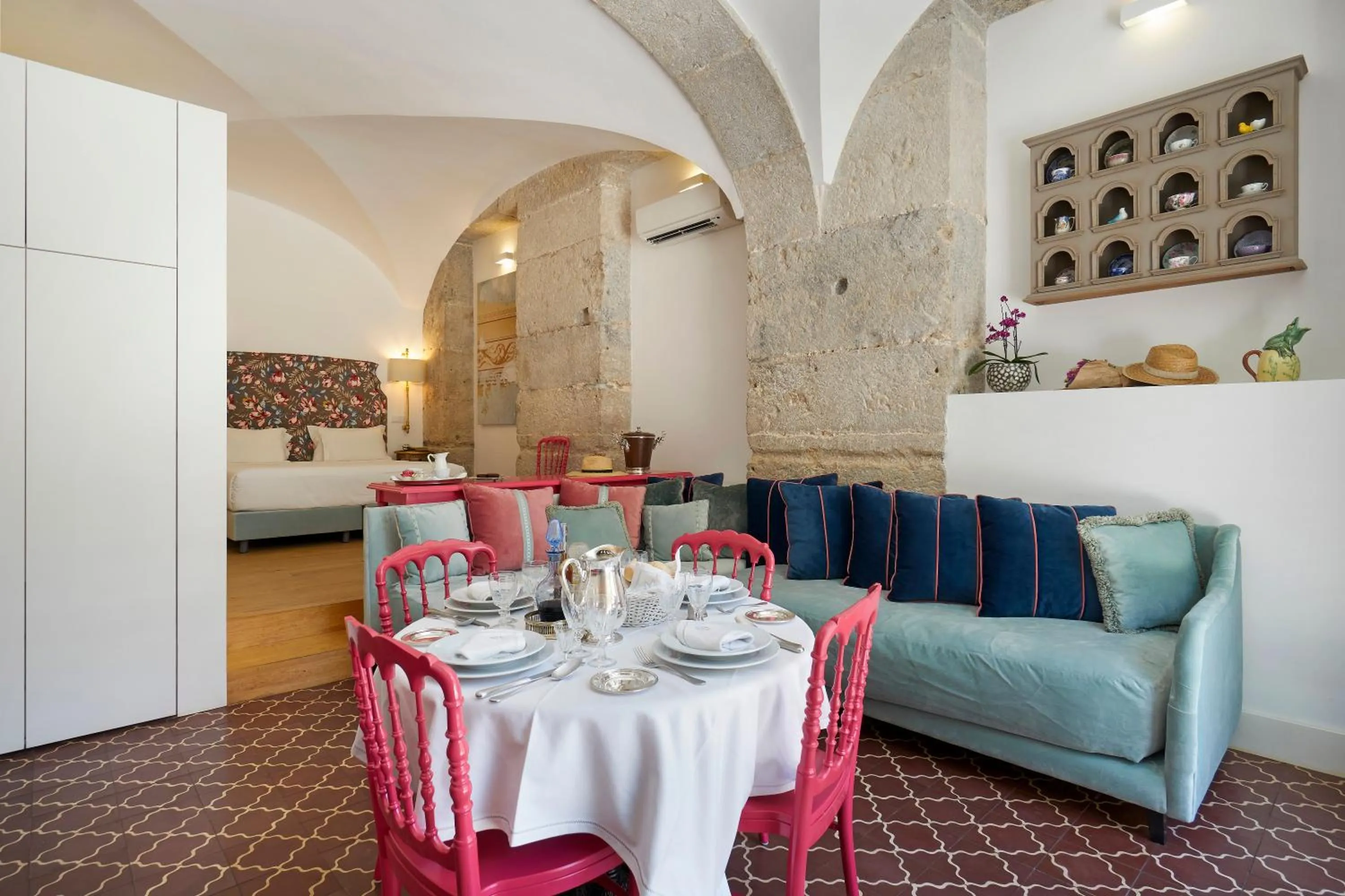 Kitchen or kitchenette in Residentas Apostolos