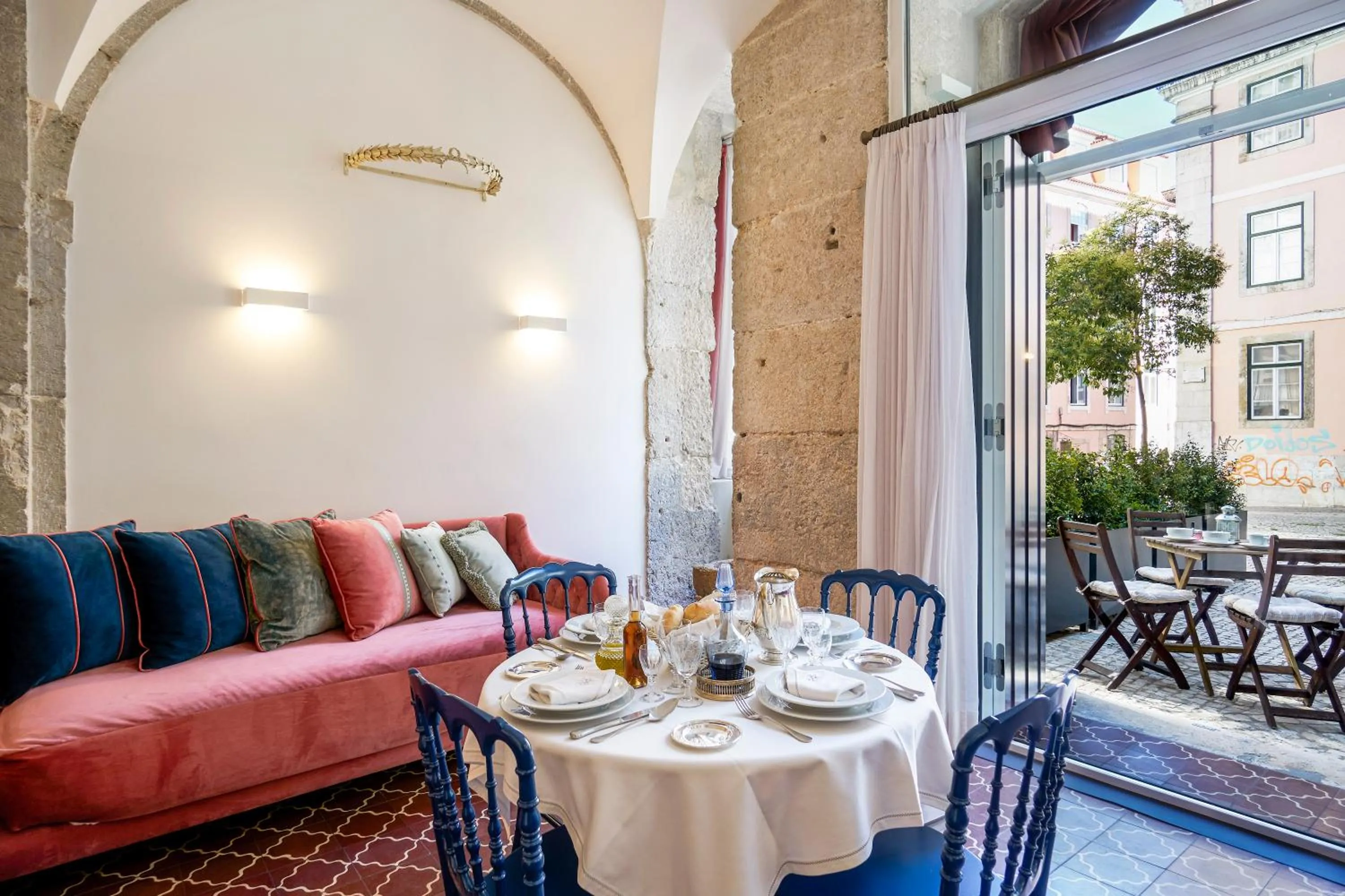 Patio in Residentas Apostolos