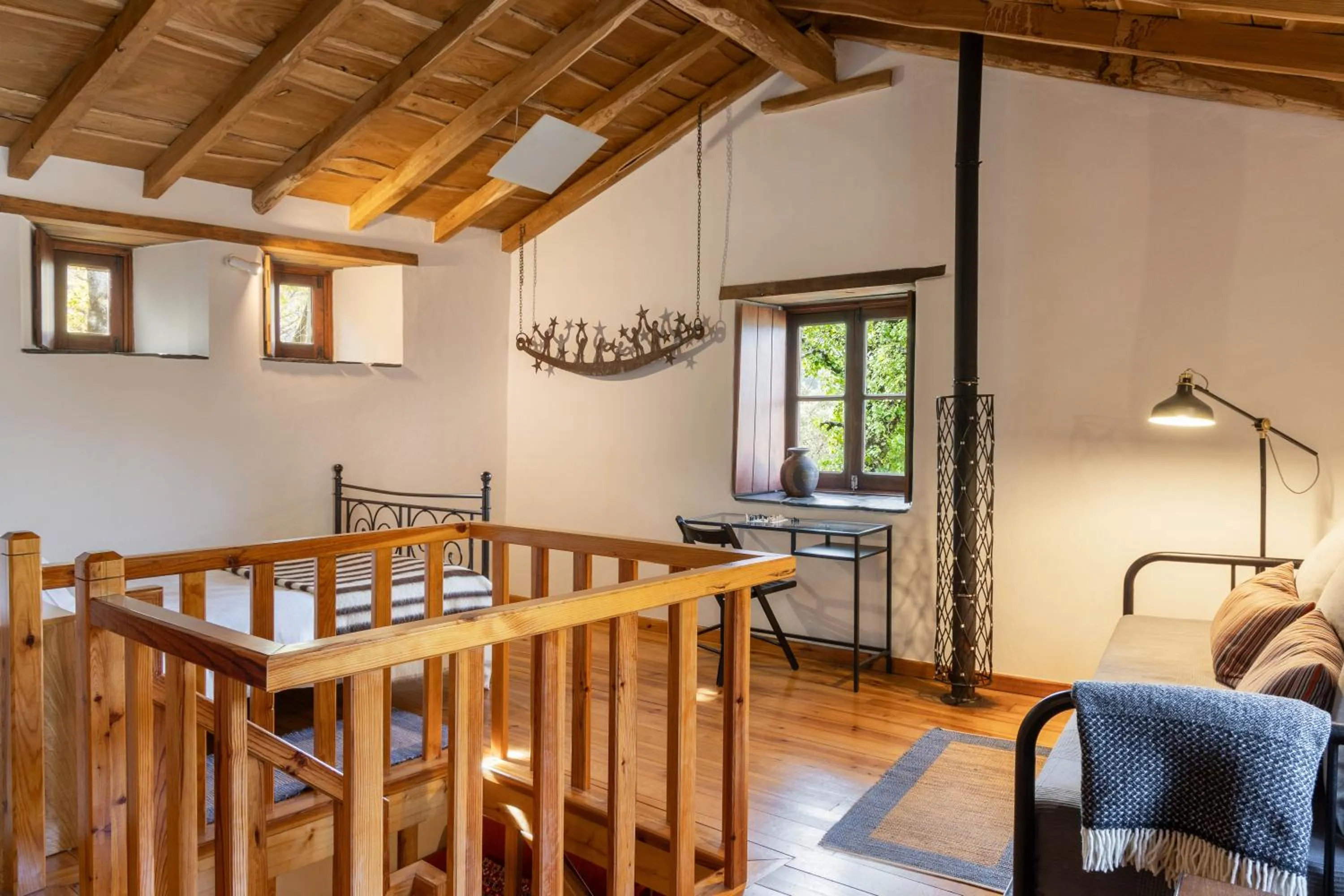 Seating area in Cerdeira - Home for Creativity