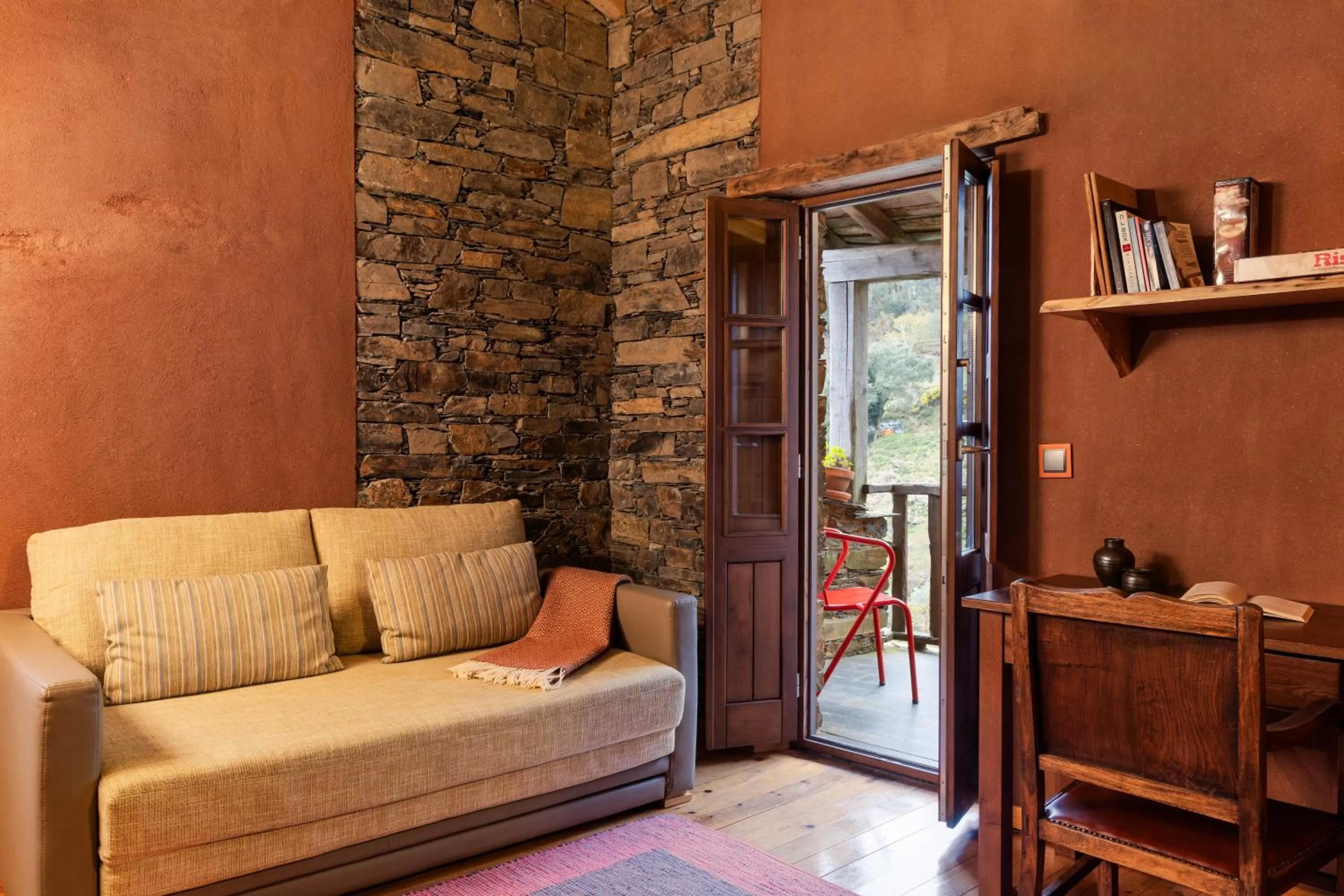 Seating area in Cerdeira - Home for Creativity