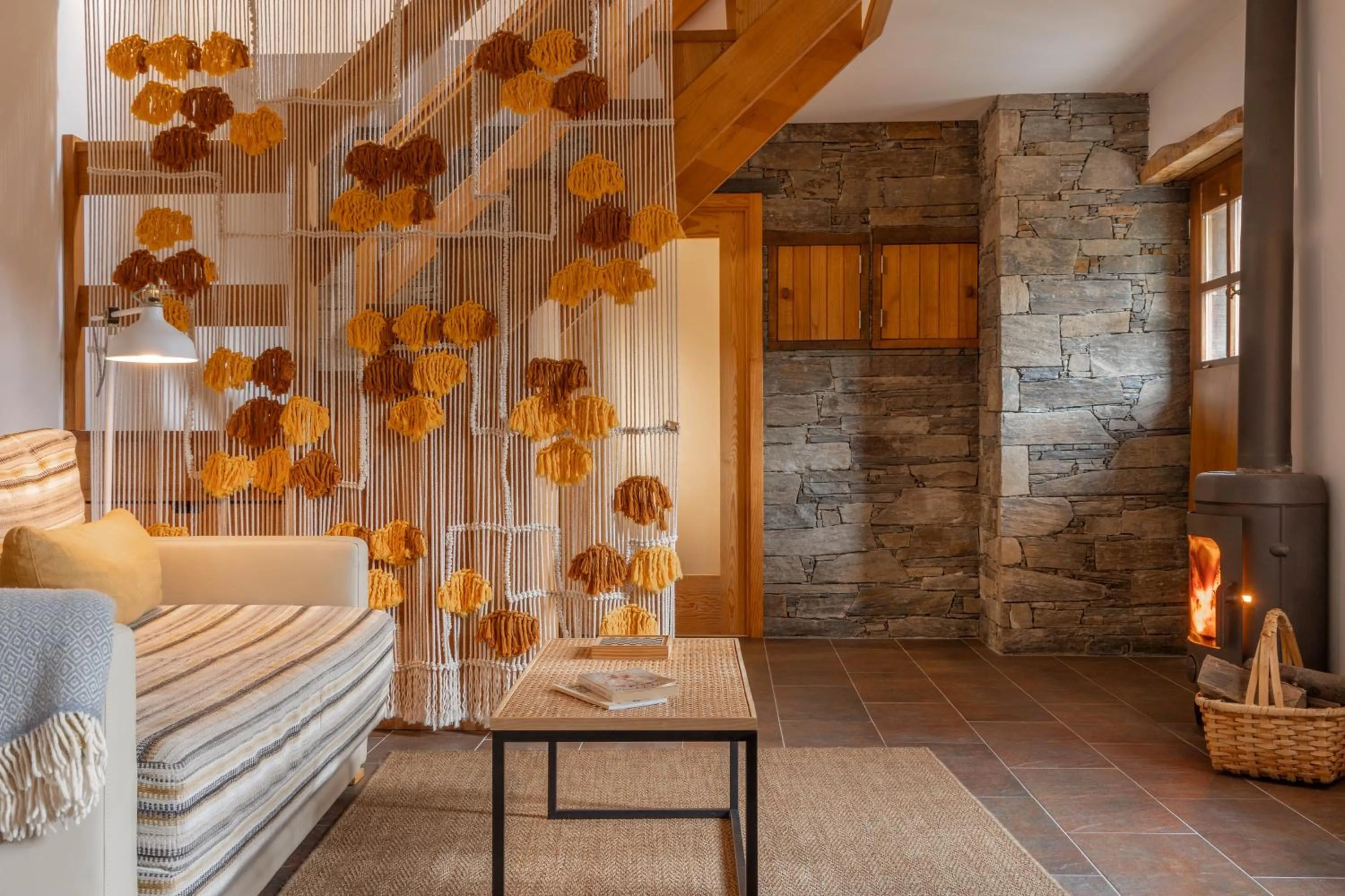 Living room in Cerdeira - Home for Creativity