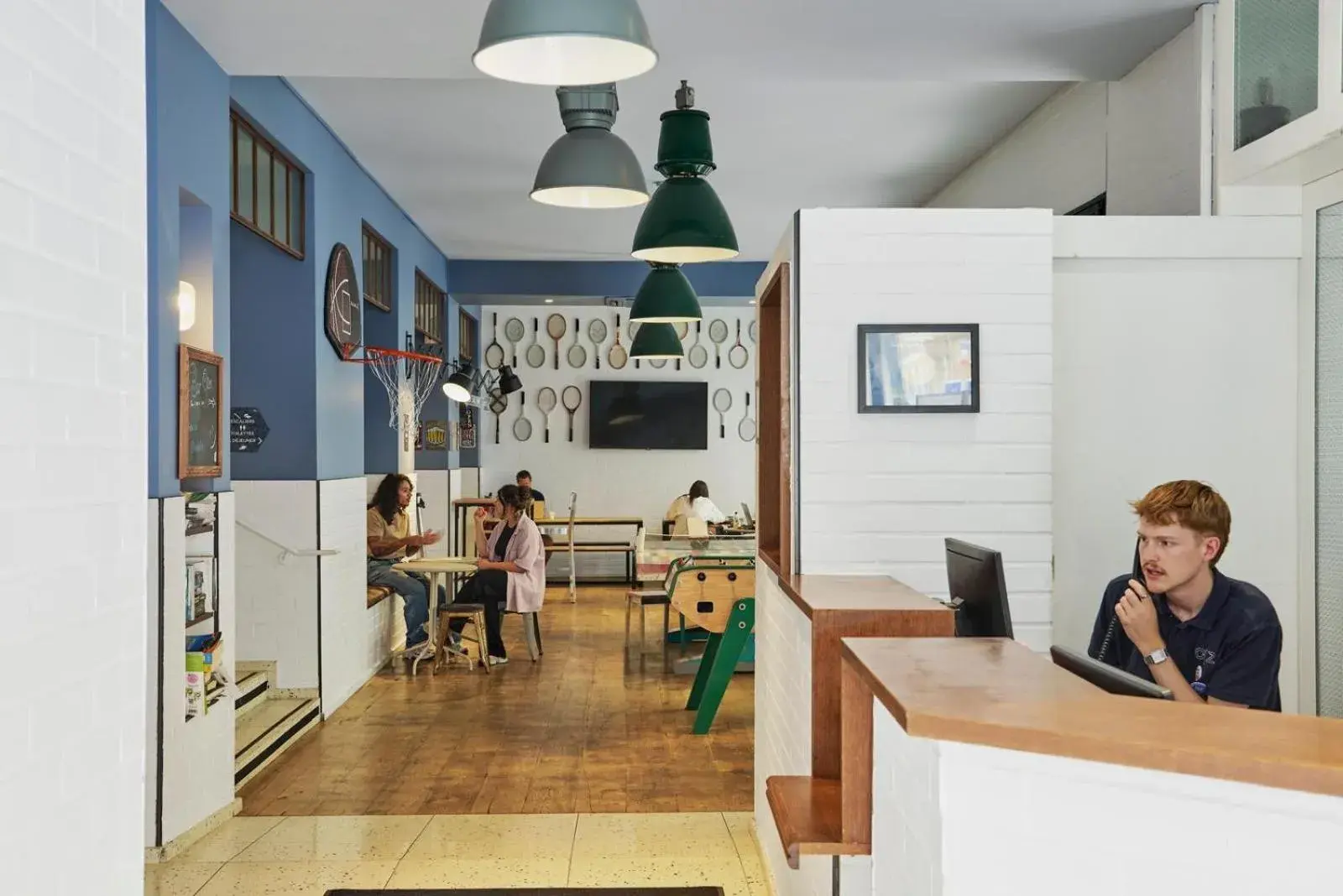 Lobby or reception in Hostel Ozz Nice Lobby or reception in Hostel Ozz Nice