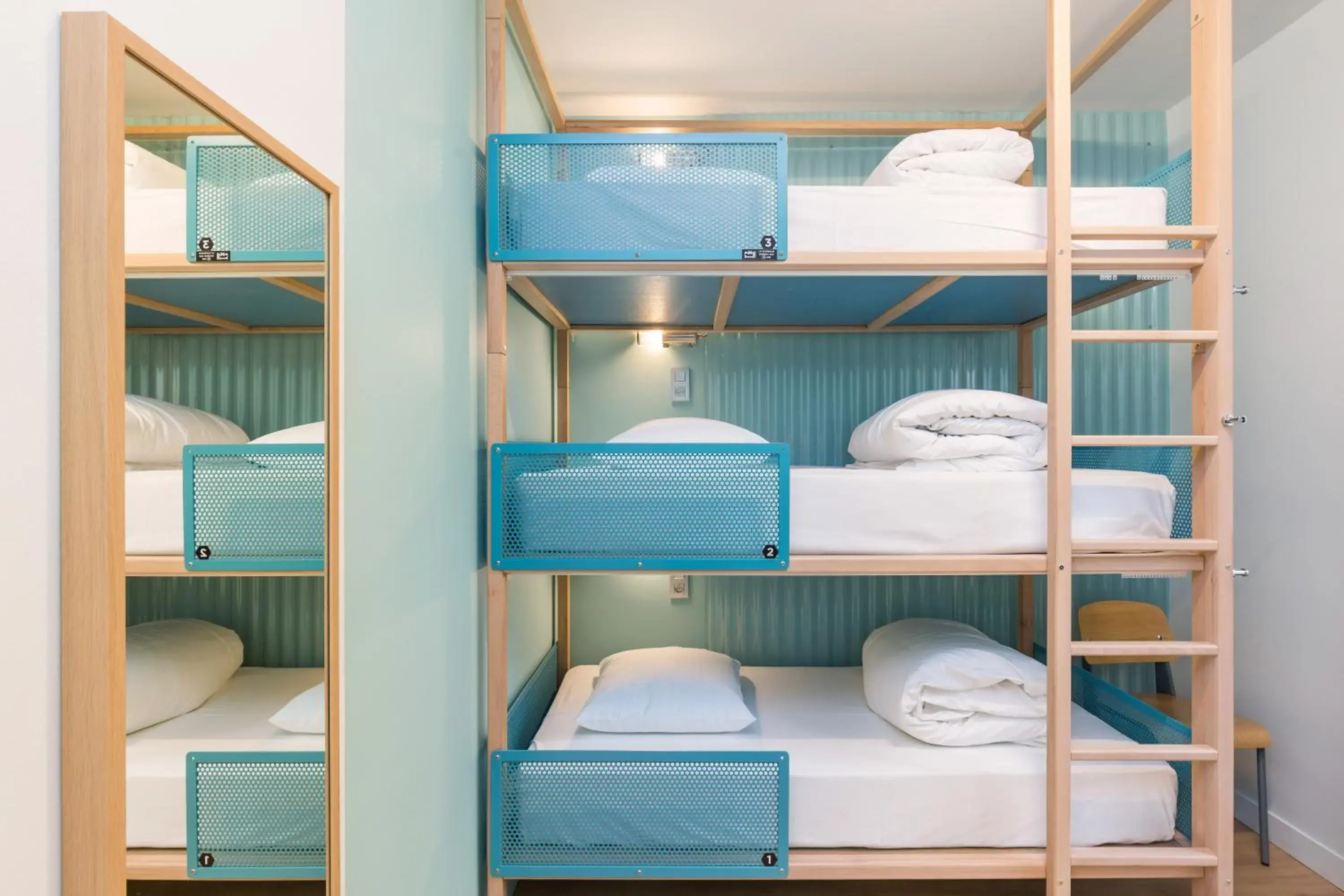 bunk bed, Bed in Hostel Ozz Nice bunk bed, Bed in Hostel Ozz Nice