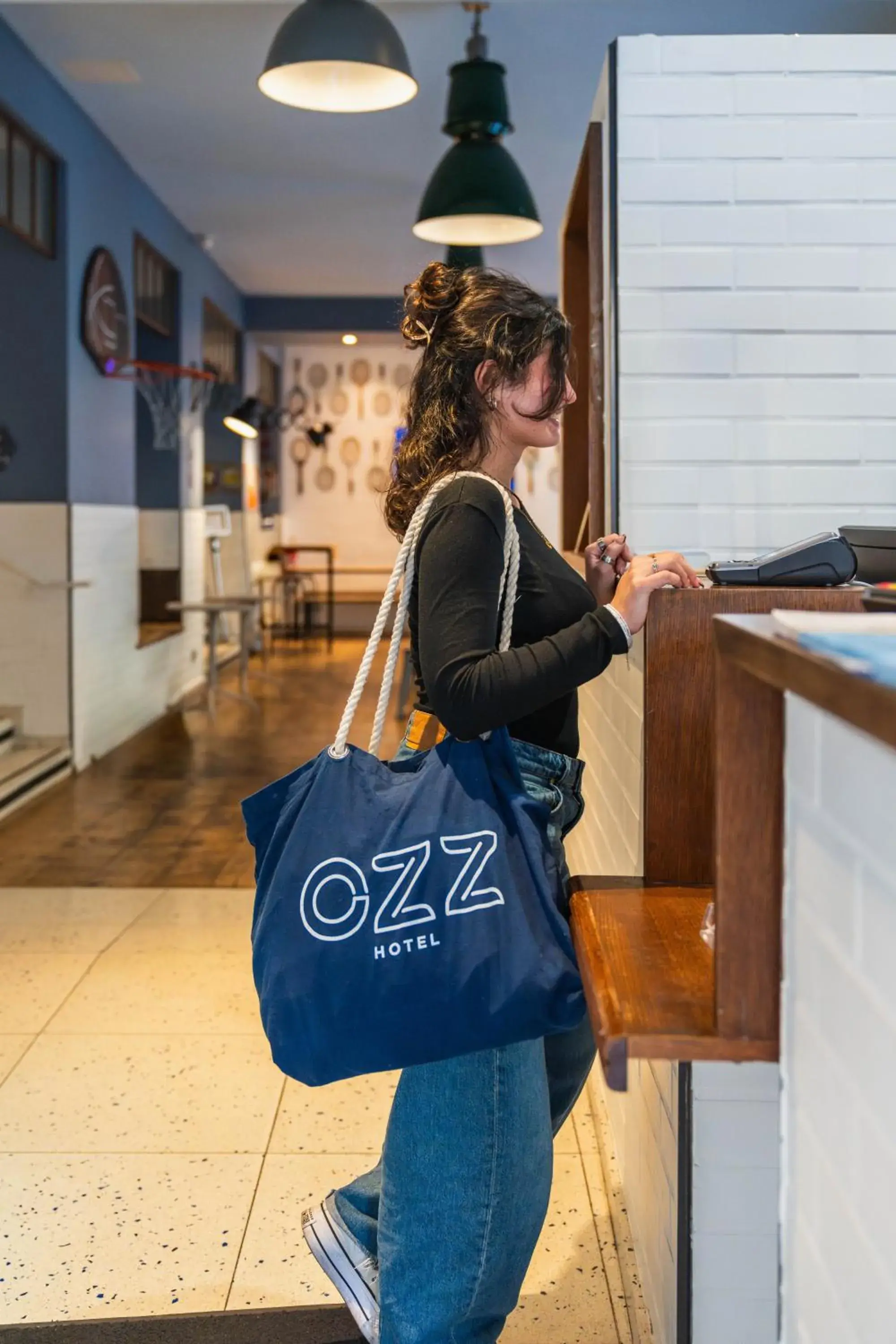 Lobby or reception in Hostel Ozz Nice Lobby or reception in Hostel Ozz Nice