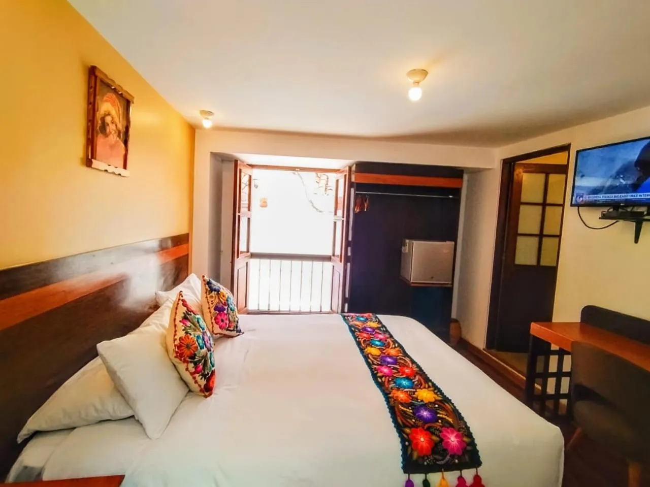 Bed in Posada San Blas