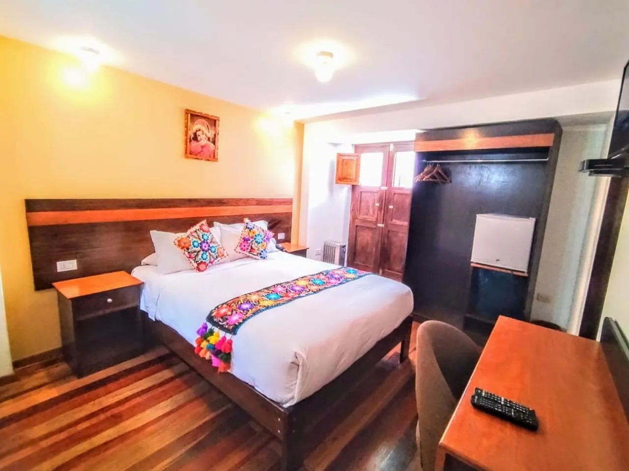 Bed in Posada San Blas