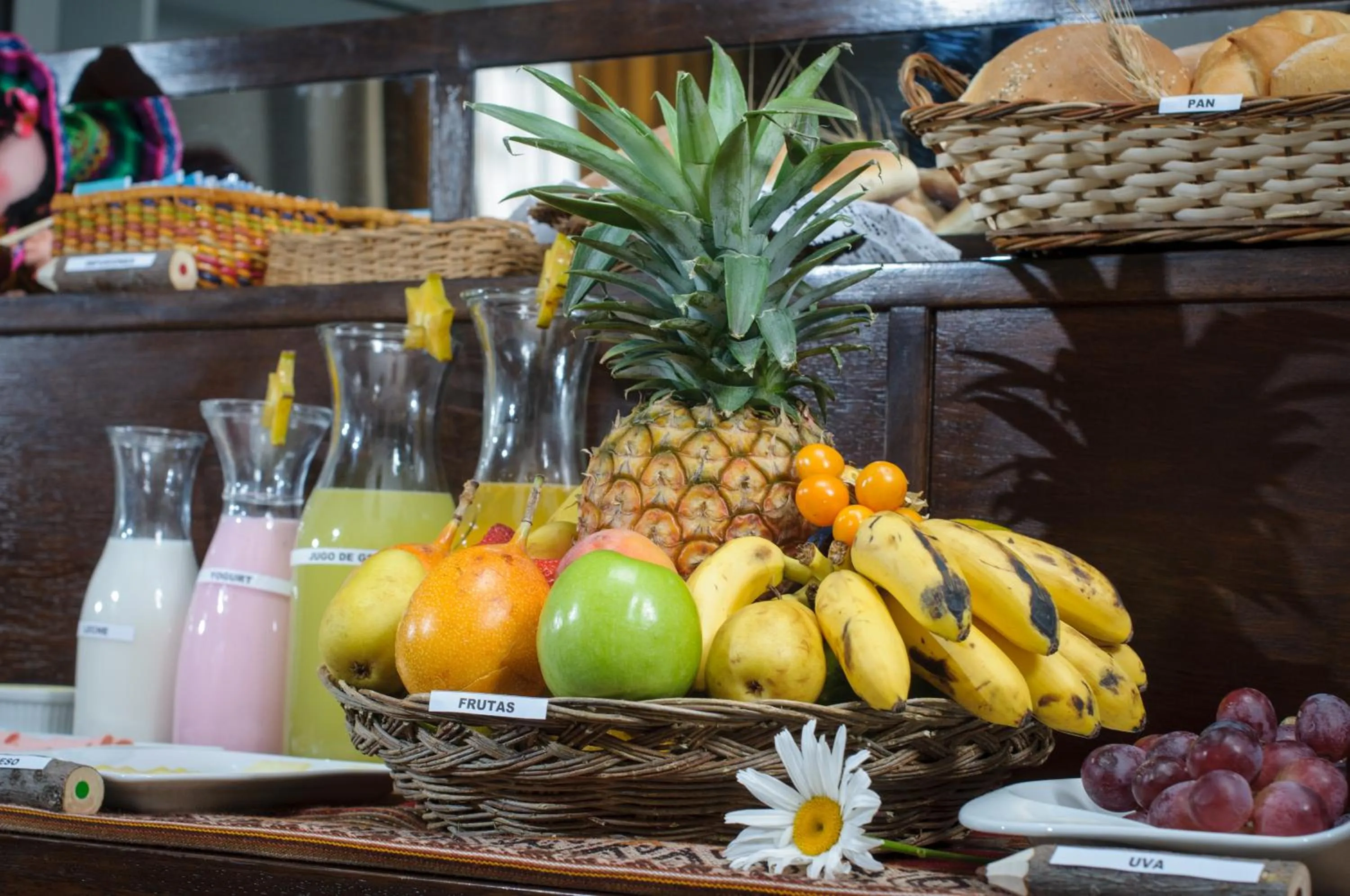 Food and drinks in Posada San Blas