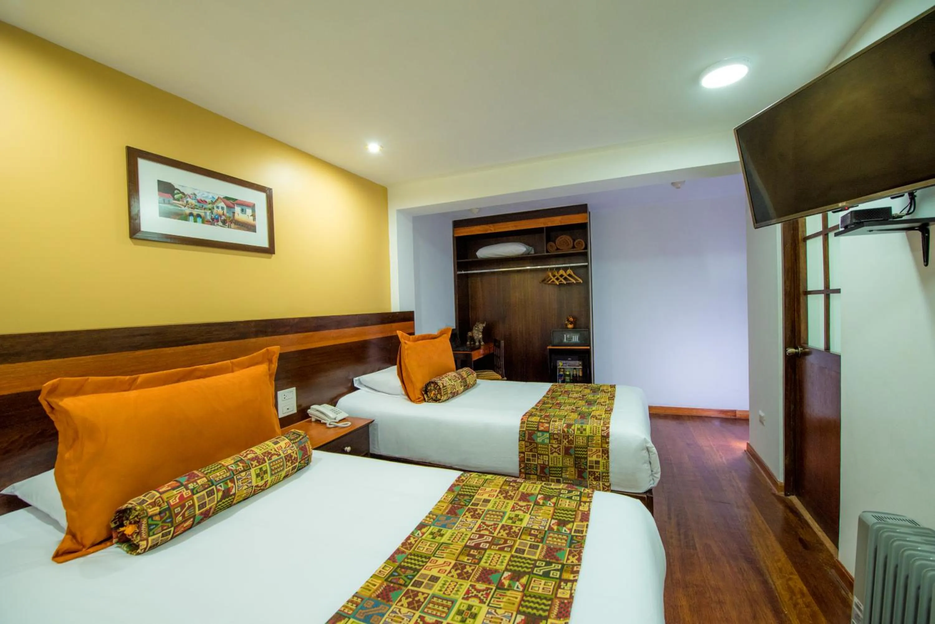 Bed in Posada San Blas