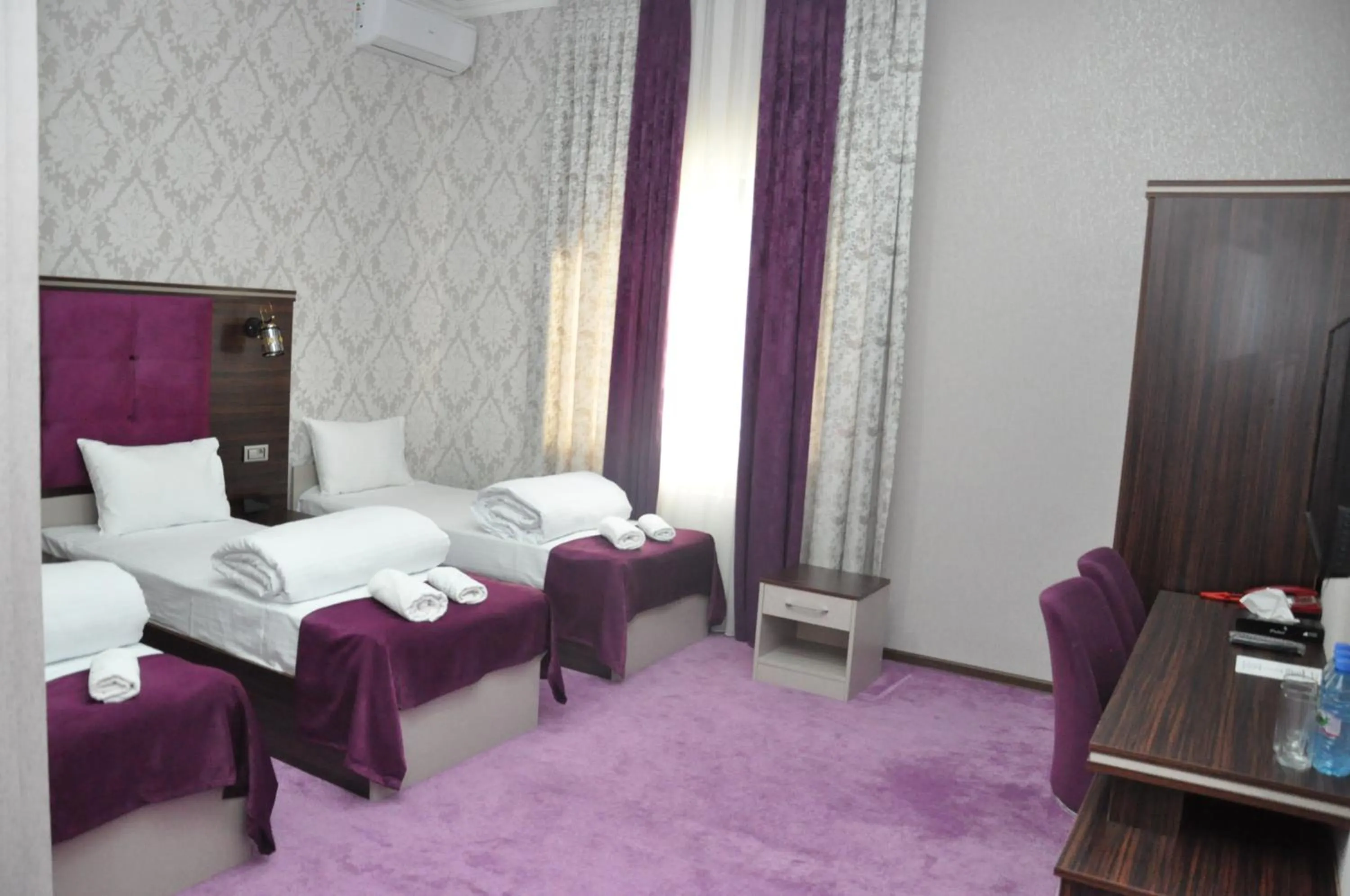 Photo of the whole room, Bed in Mildom Hotel Baku