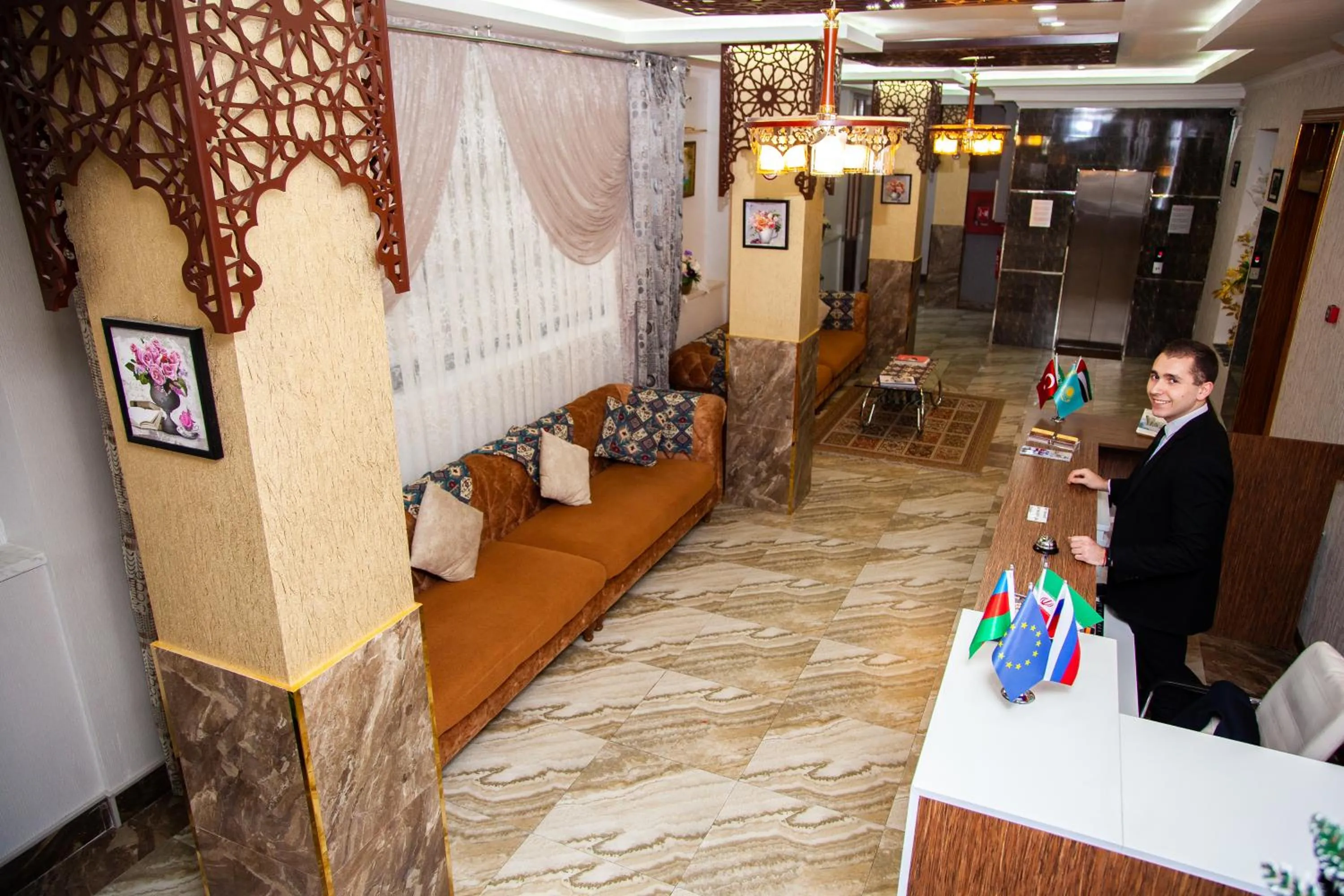 Staff in Mildom Hotel Baku