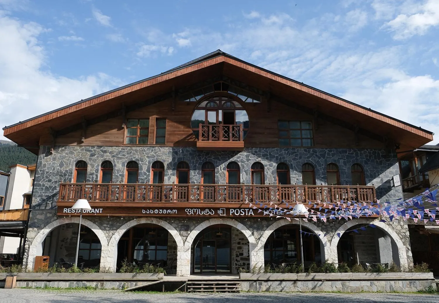 Property building in Hotel Posta