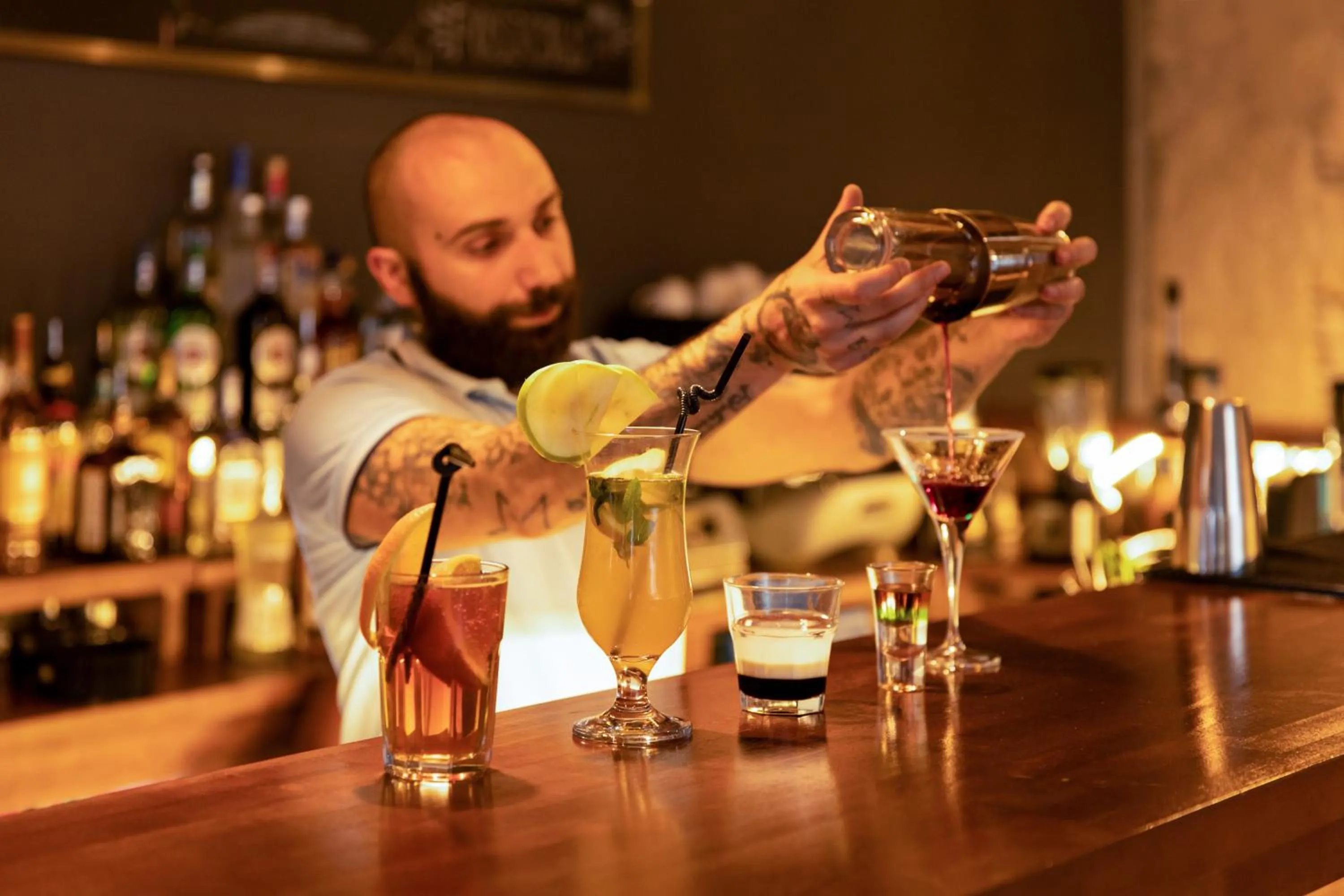 Lounge or bar in Hotel Posta