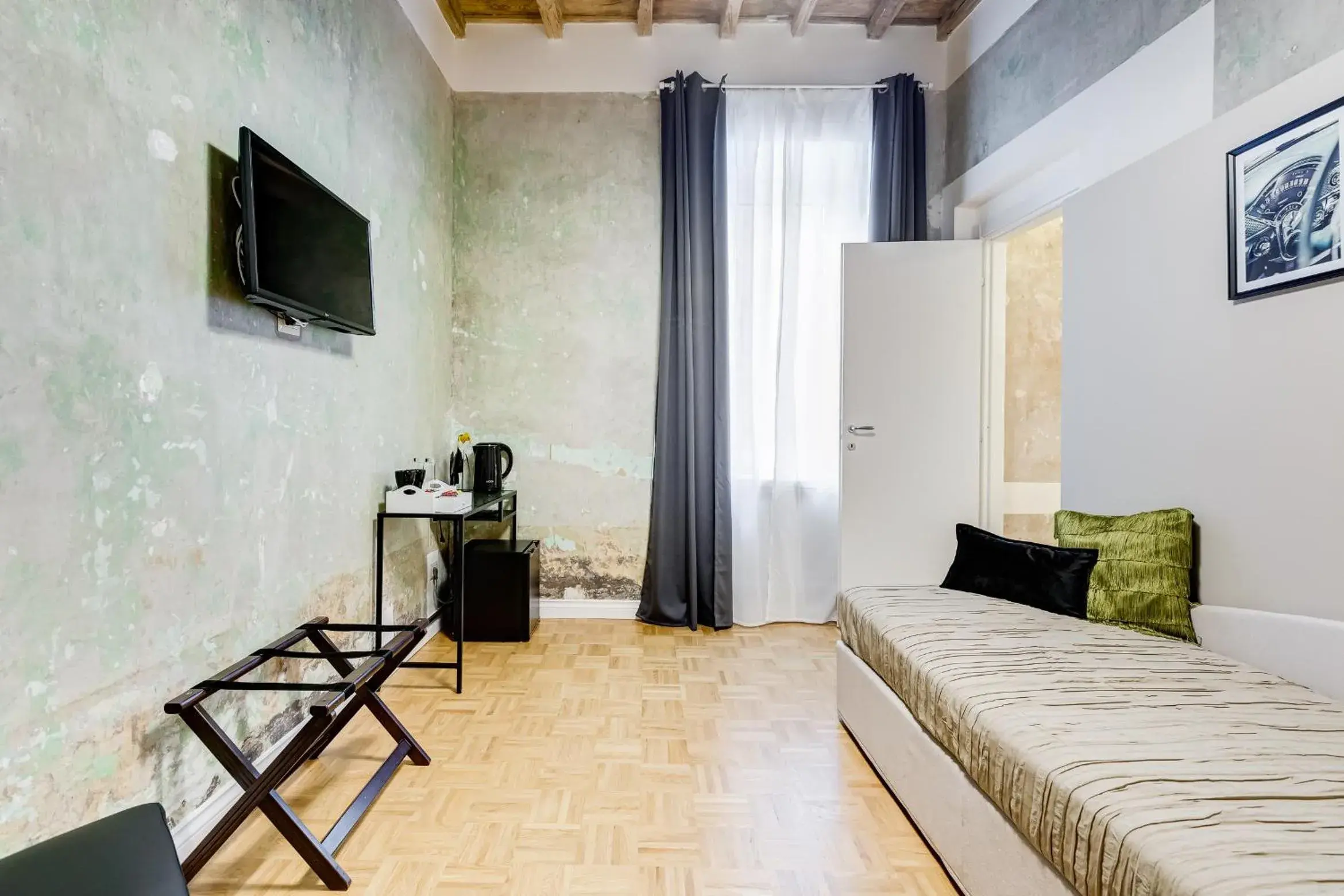 Living room, Bed in Tankara Suite Living room, Bed in Tankara Suite