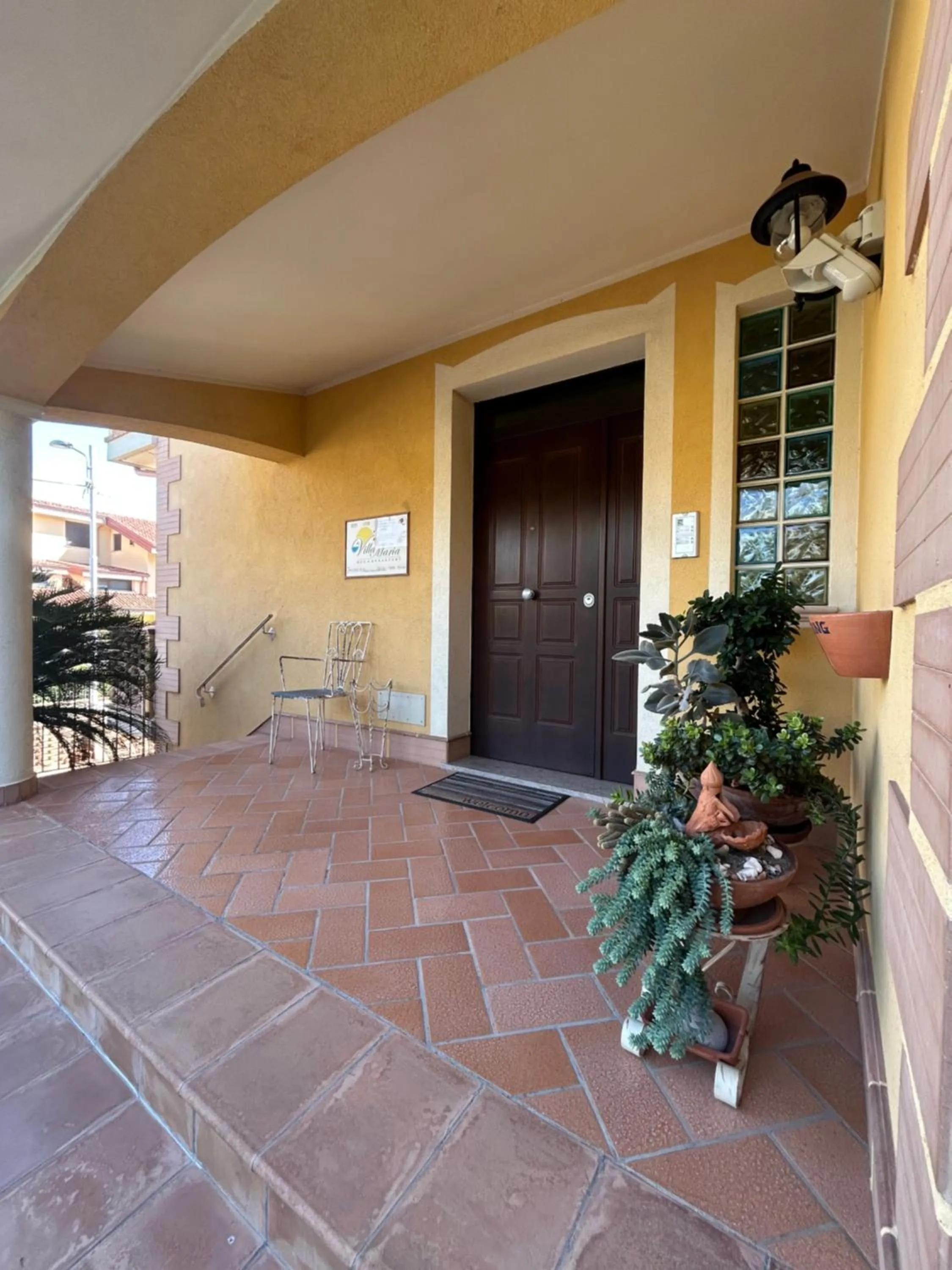 Facade/entrance in B&B Villa Maria - Martelletto di Settingiano