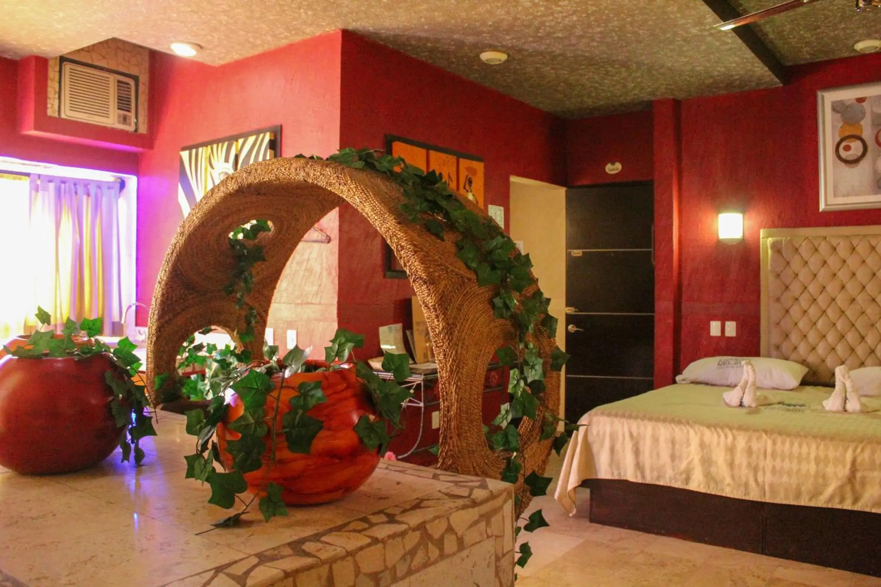 Bedroom, Bed in Villas y Suites Paraiso del Sur Bedroom, Bed in Villas y Suites Paraiso del Sur