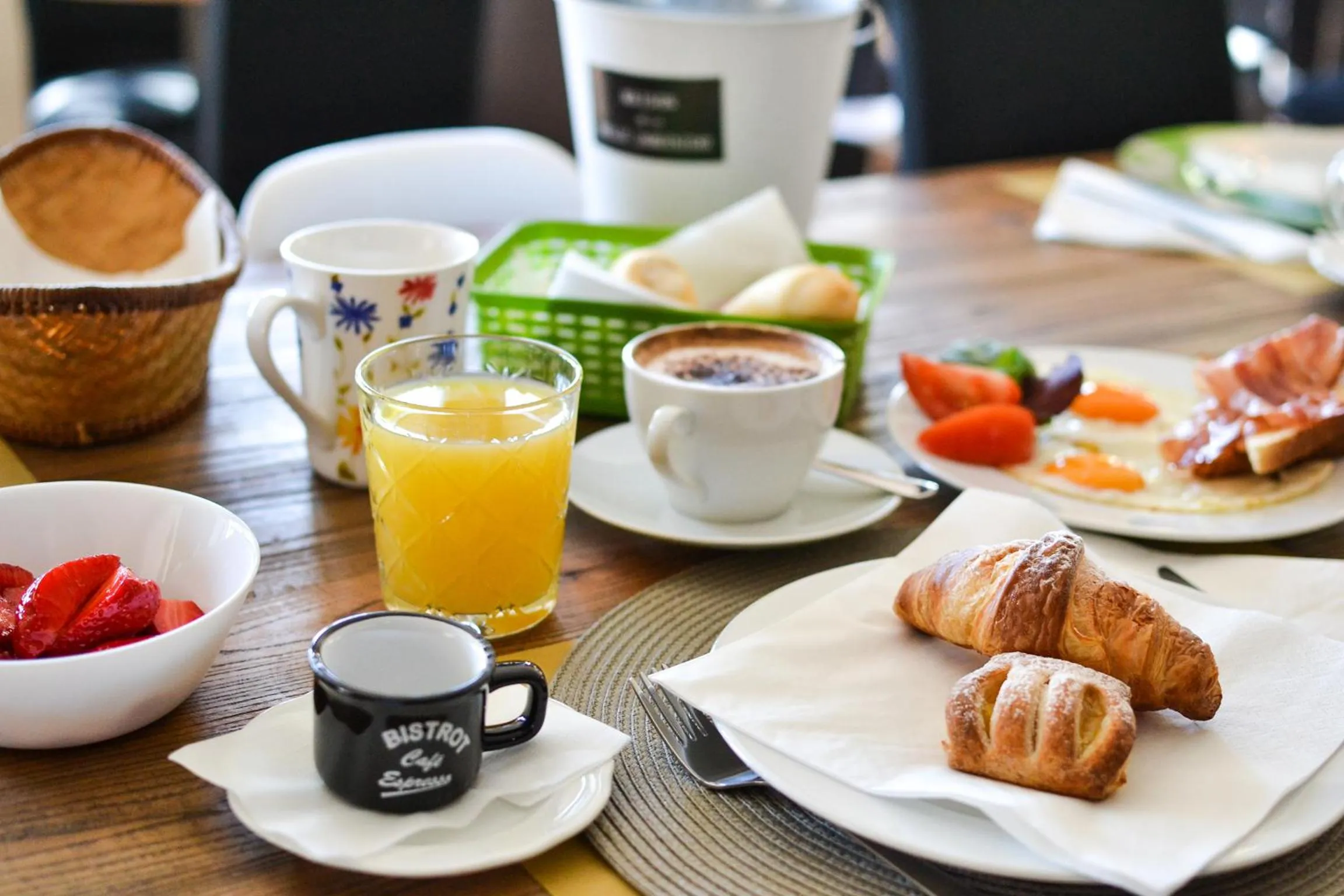 Food close-up in B City Hotel