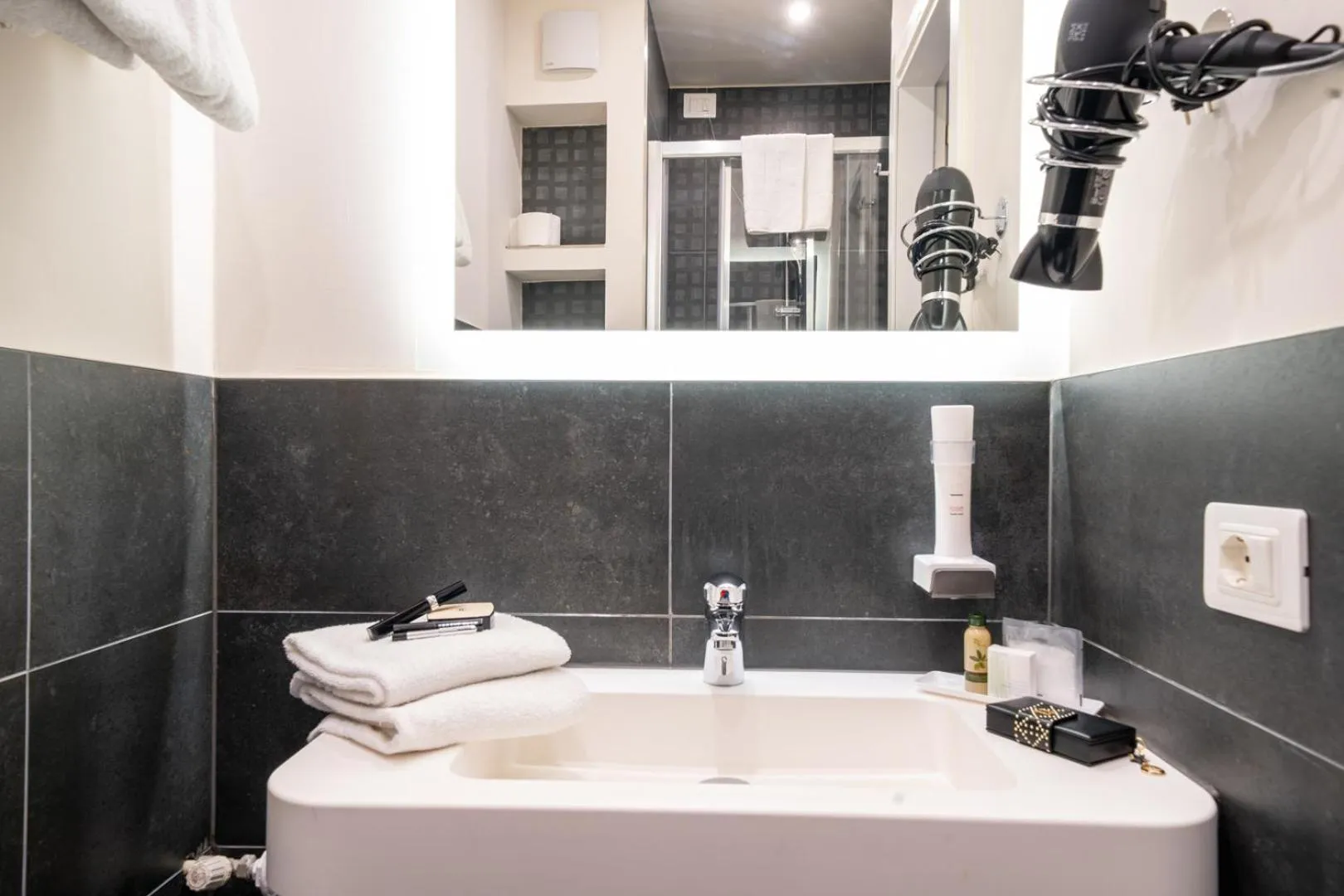 Shower in B City Hotel