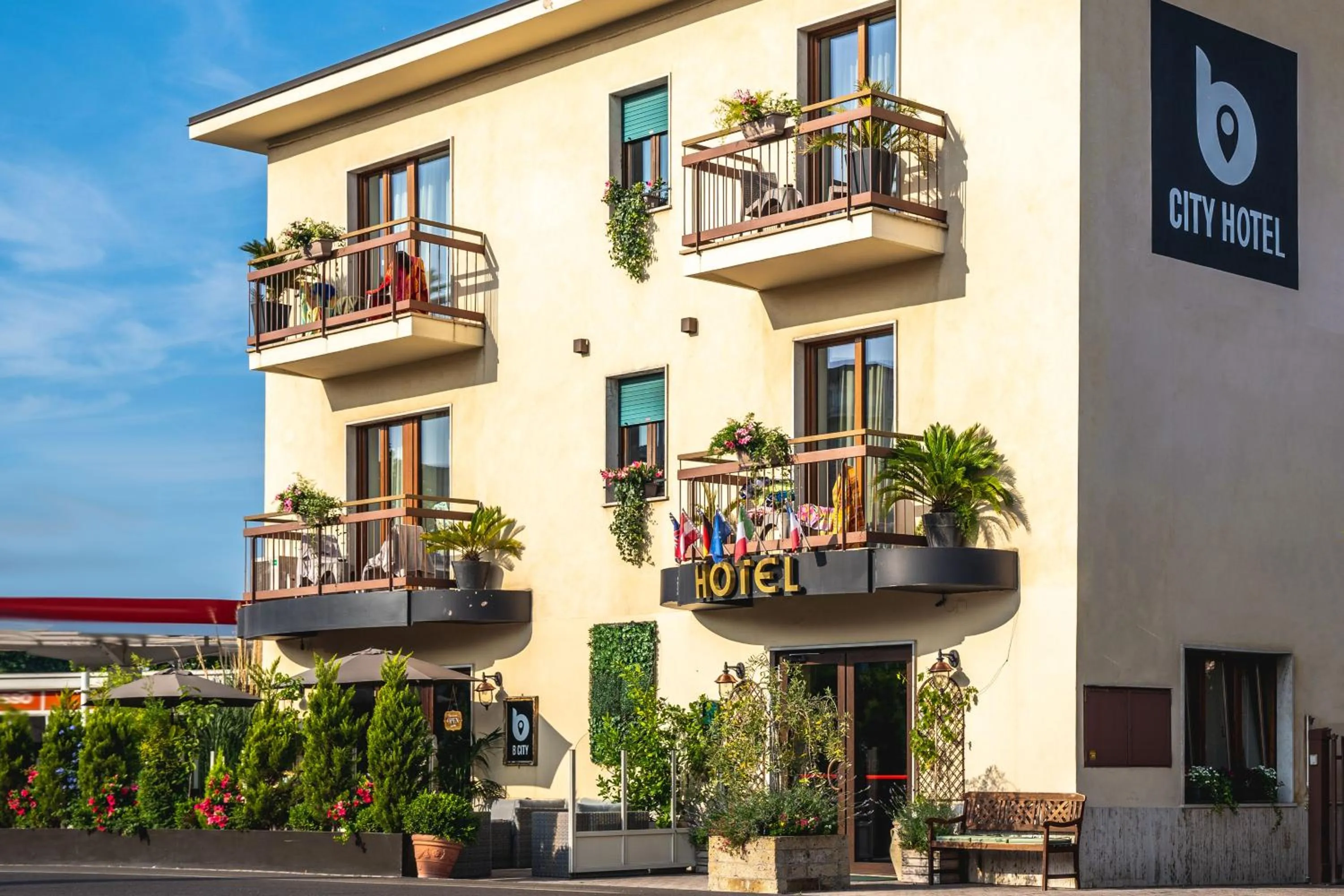 Property building in B City Hotel