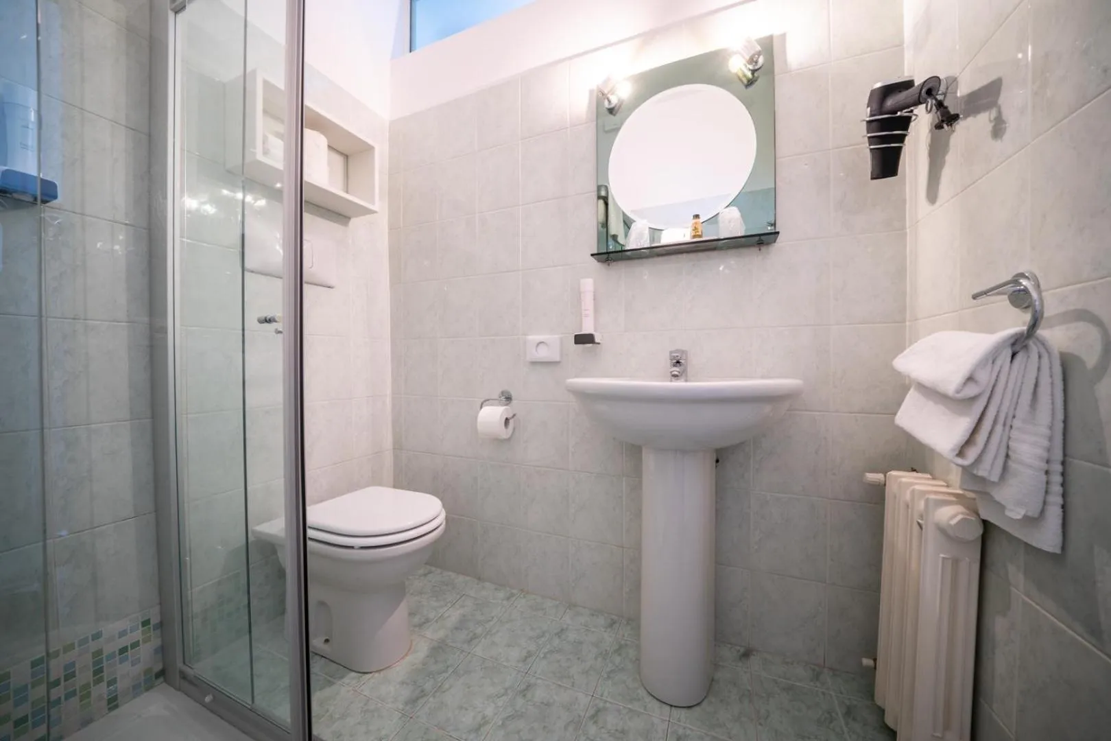 Shower in B City Hotel