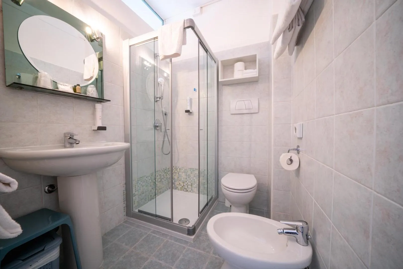 Shower in B City Hotel