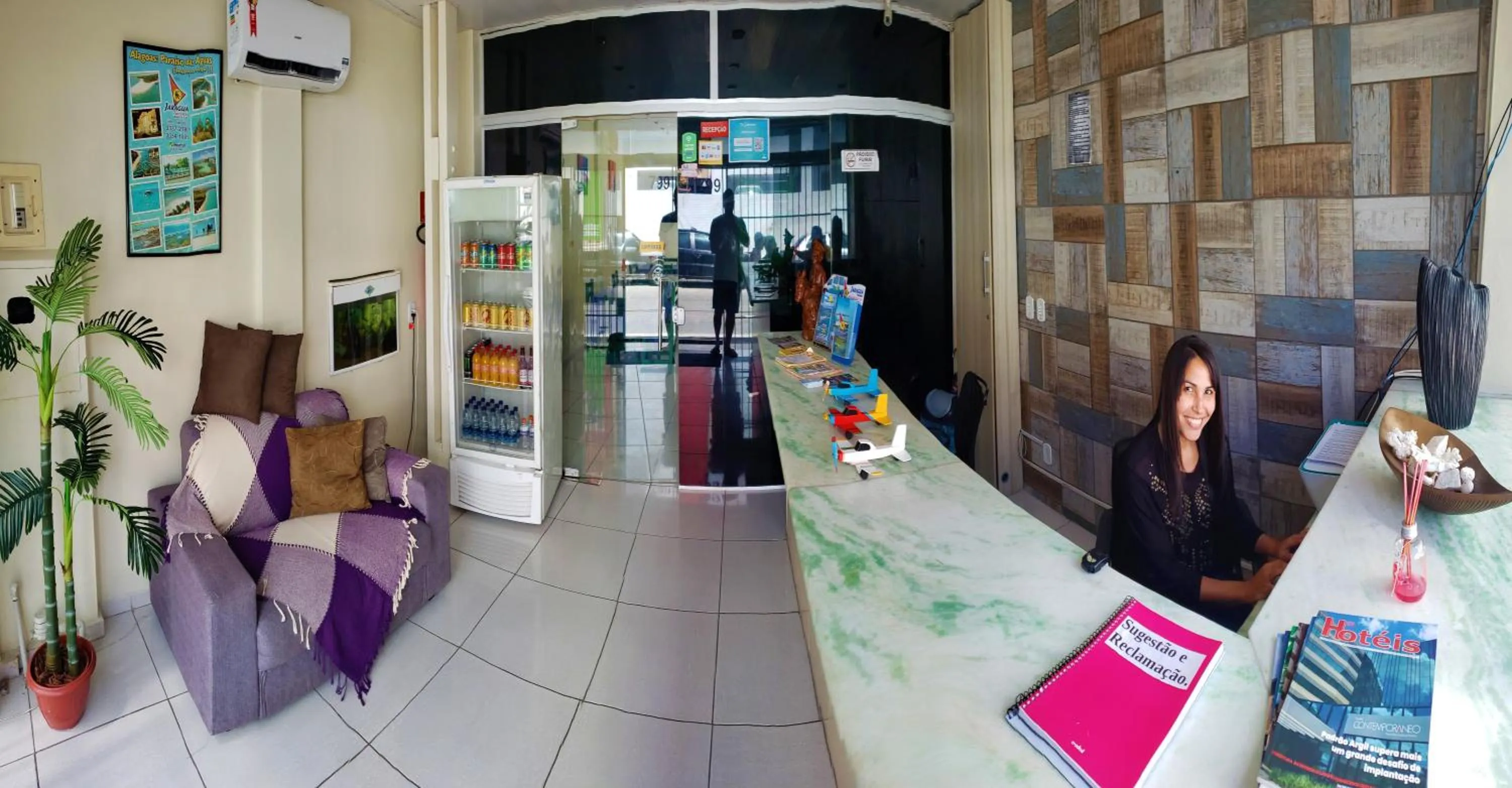 Lobby or reception in Pousada Catamarã Praia de Pajuçara
