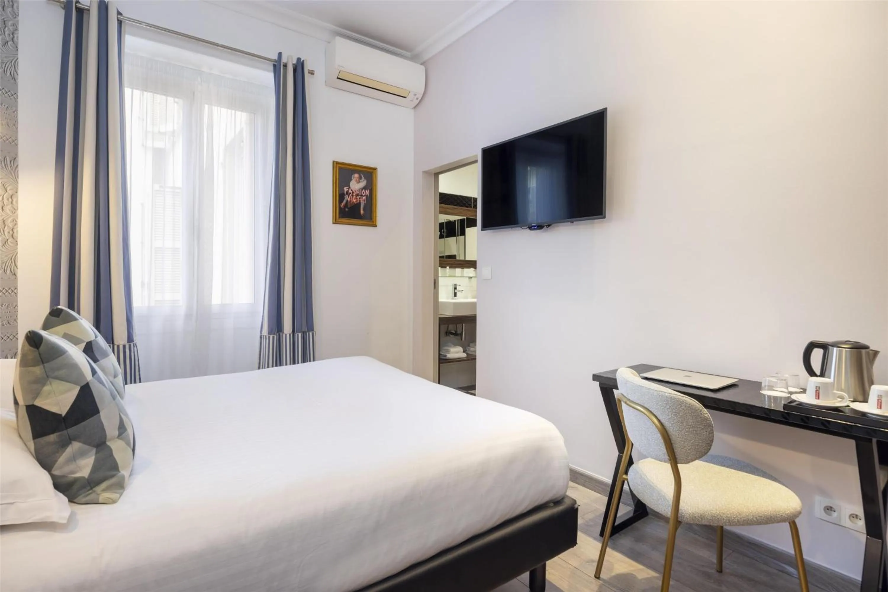 Bedroom, Bed in Best Western Plus Hôtel Brice Garden Nice