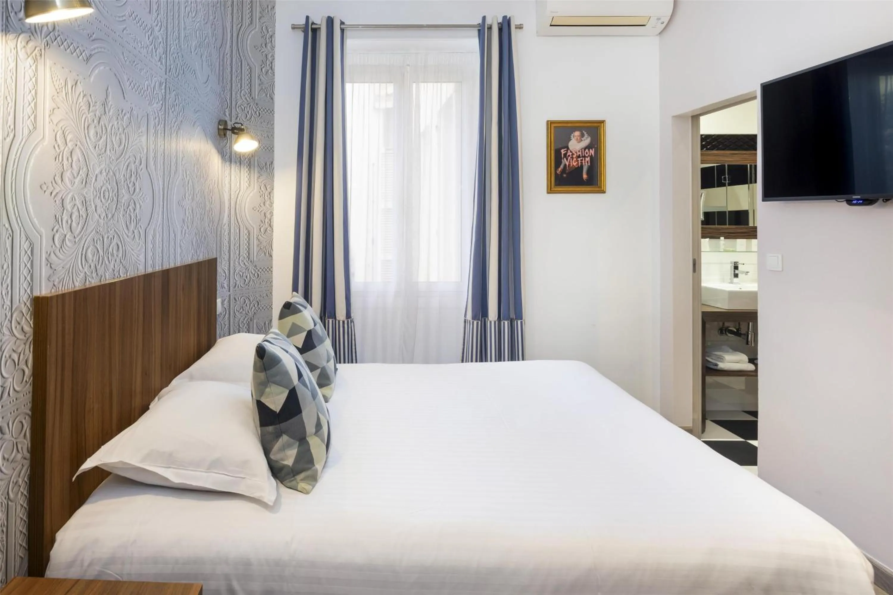 Bedroom, Bed in Best Western Plus Hôtel Brice Garden Nice