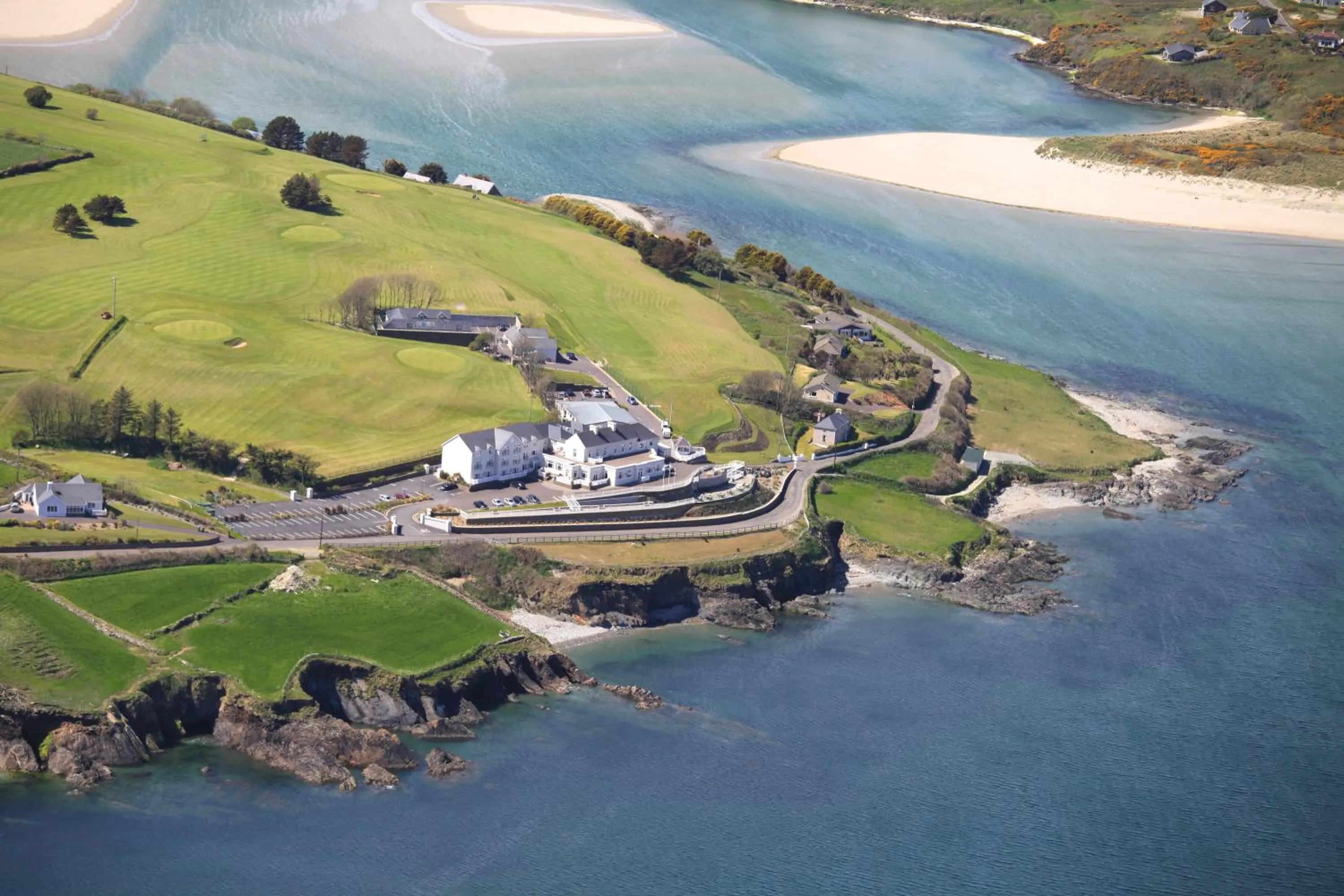 Bird's eye view in Dunmore House Hotel