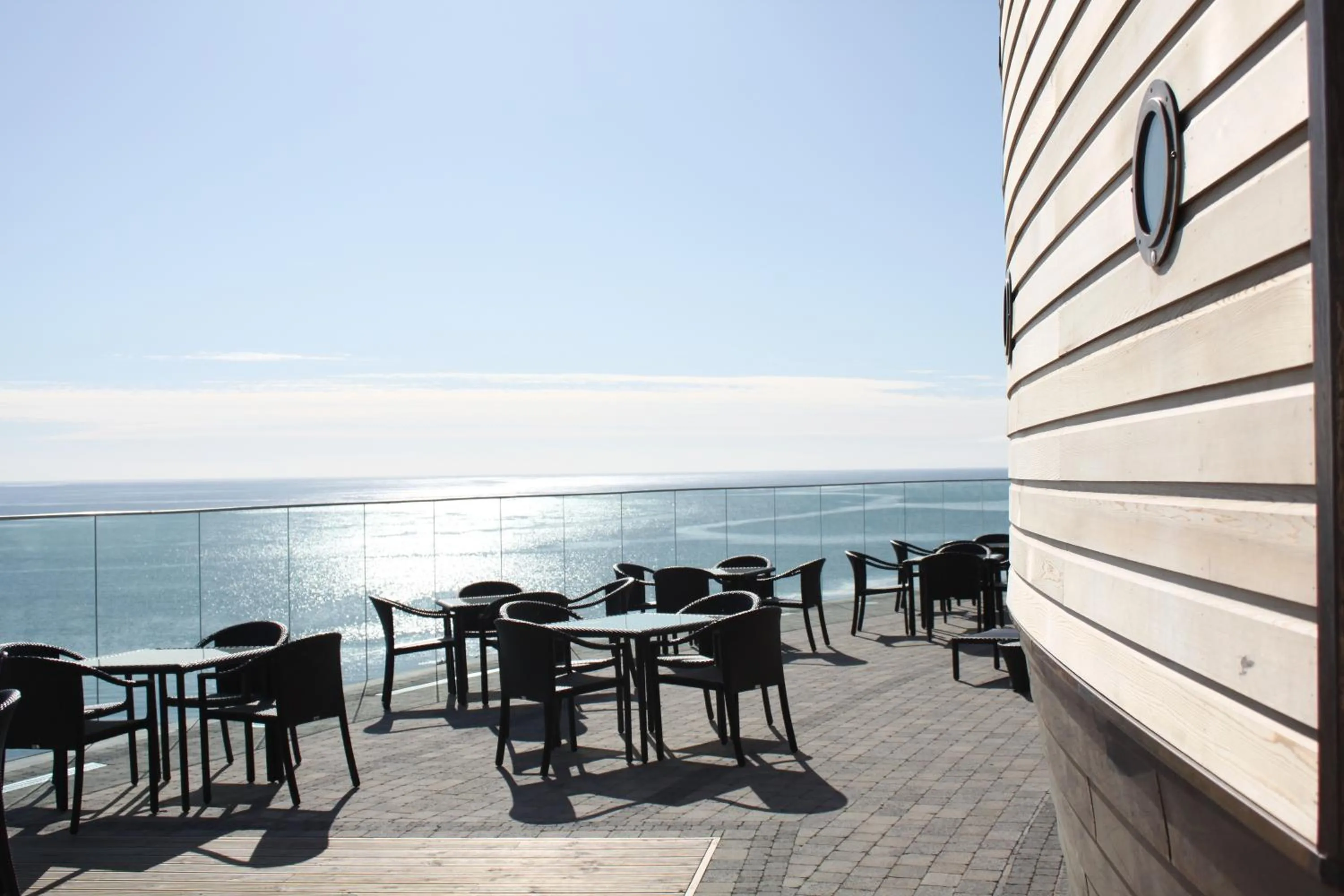 Balcony/Terrace in Dunmore House Hotel