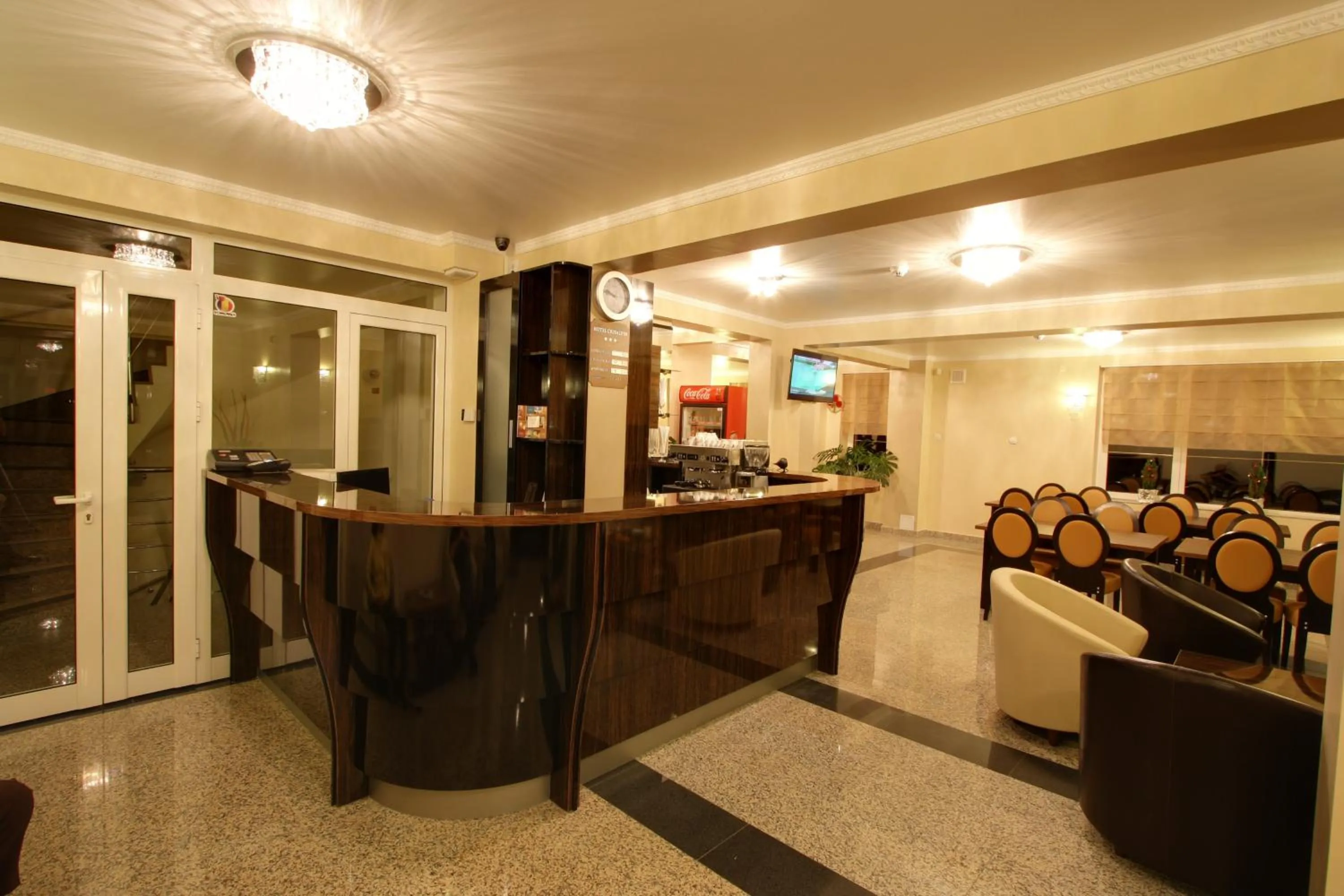 Lobby or reception in Hotel Crisalpin