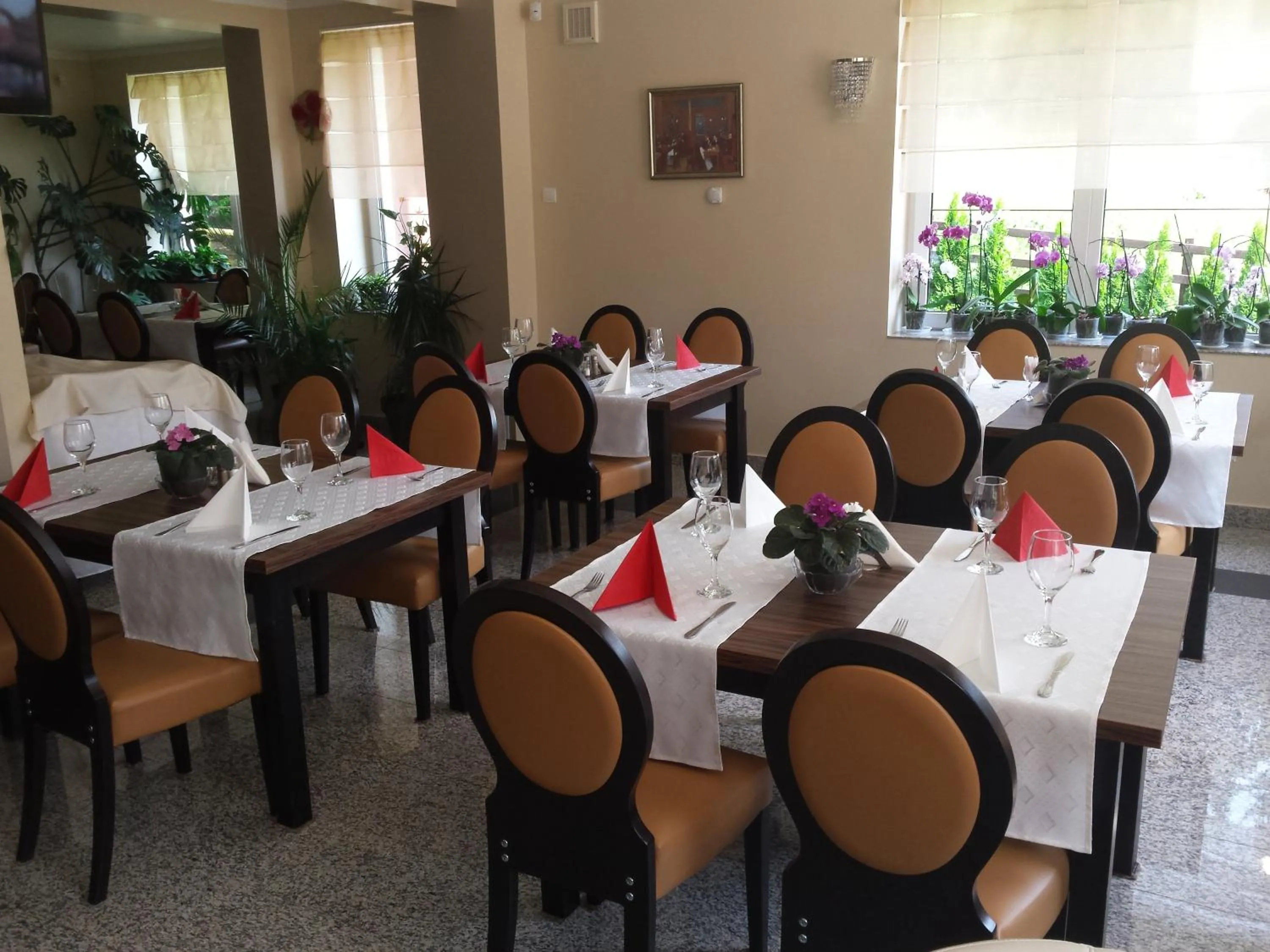 Dining area in Hotel Crisalpin