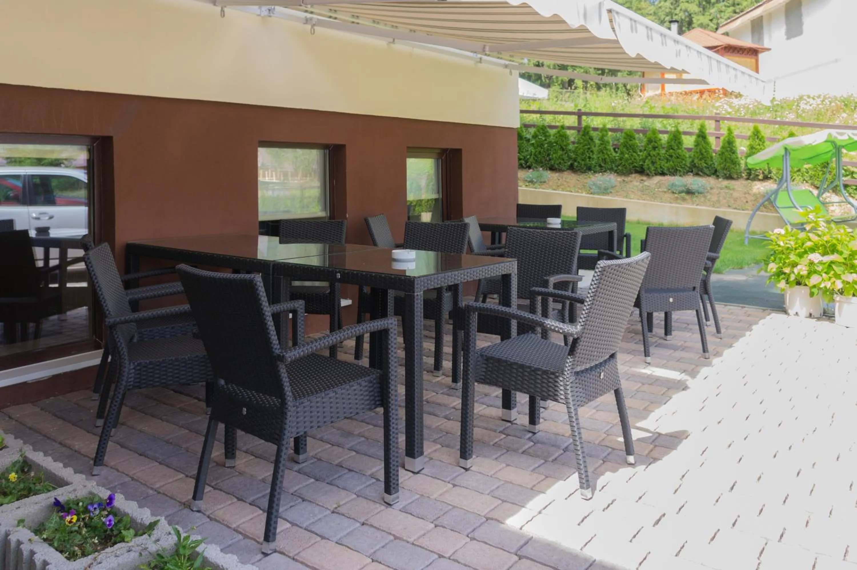 Balcony/Terrace in Hotel Crisalpin