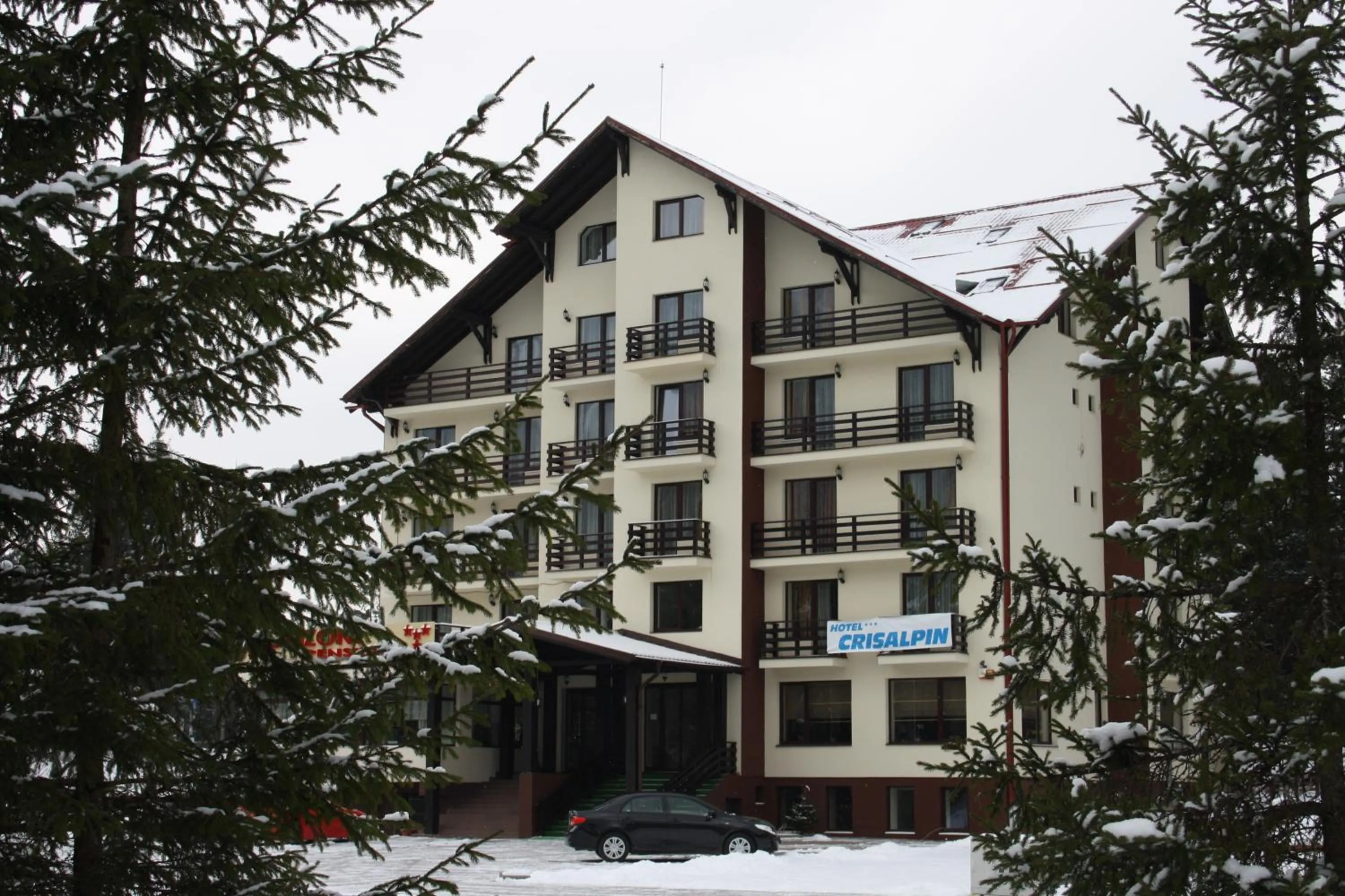 Facade/entrance in Hotel Crisalpin