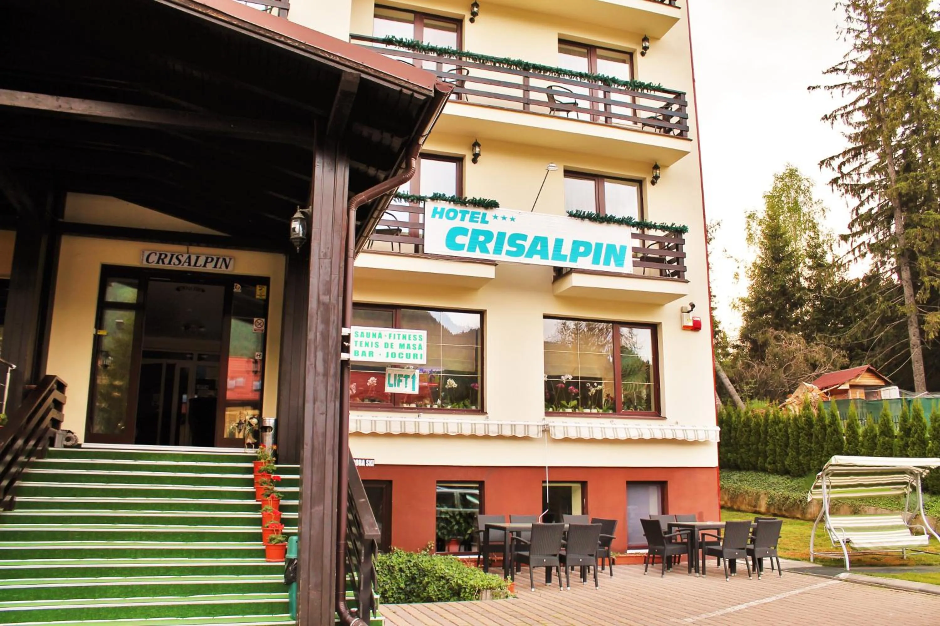 Balcony/Terrace in Hotel Crisalpin