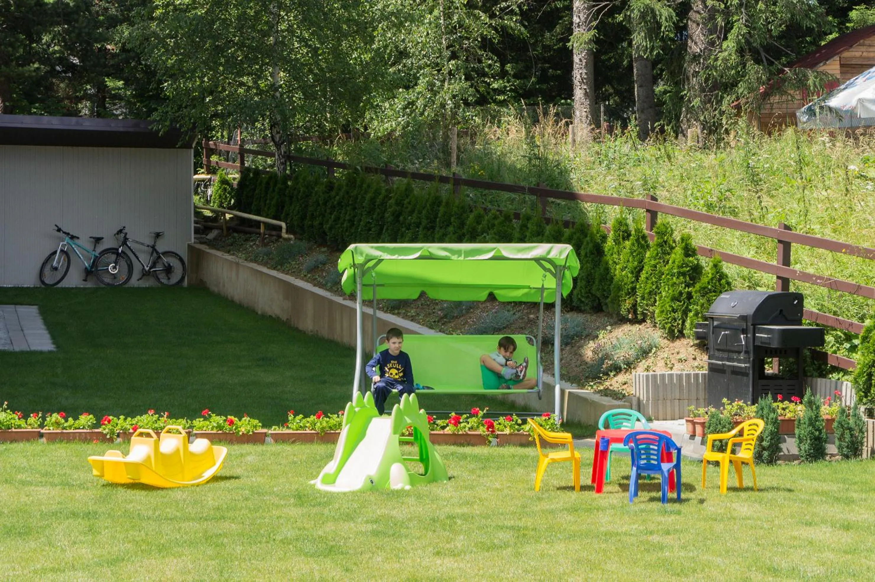 Children play ground in Hotel Crisalpin