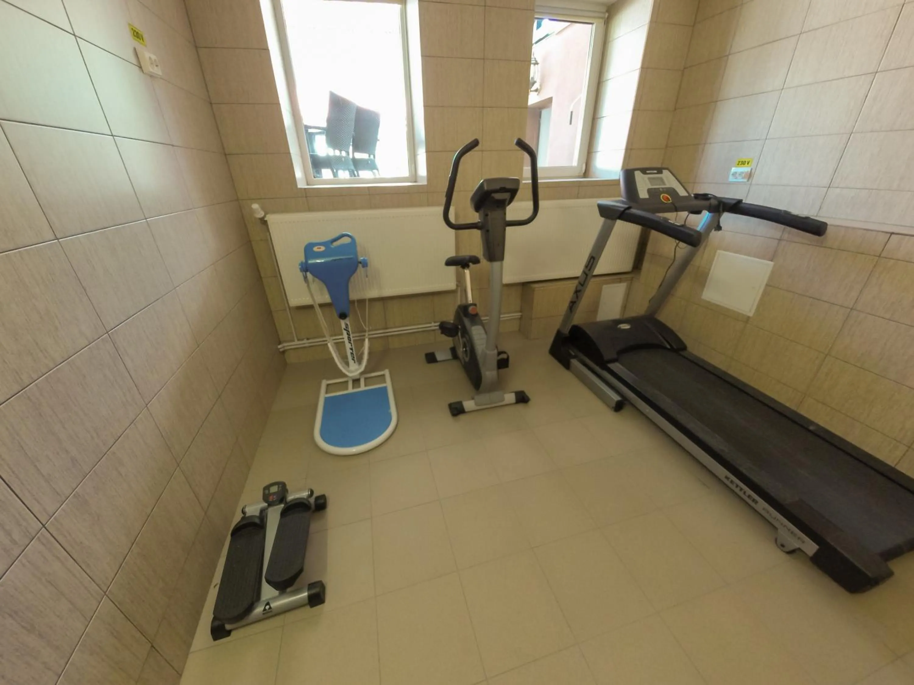 Fitness centre/facilities in Hotel Crisalpin