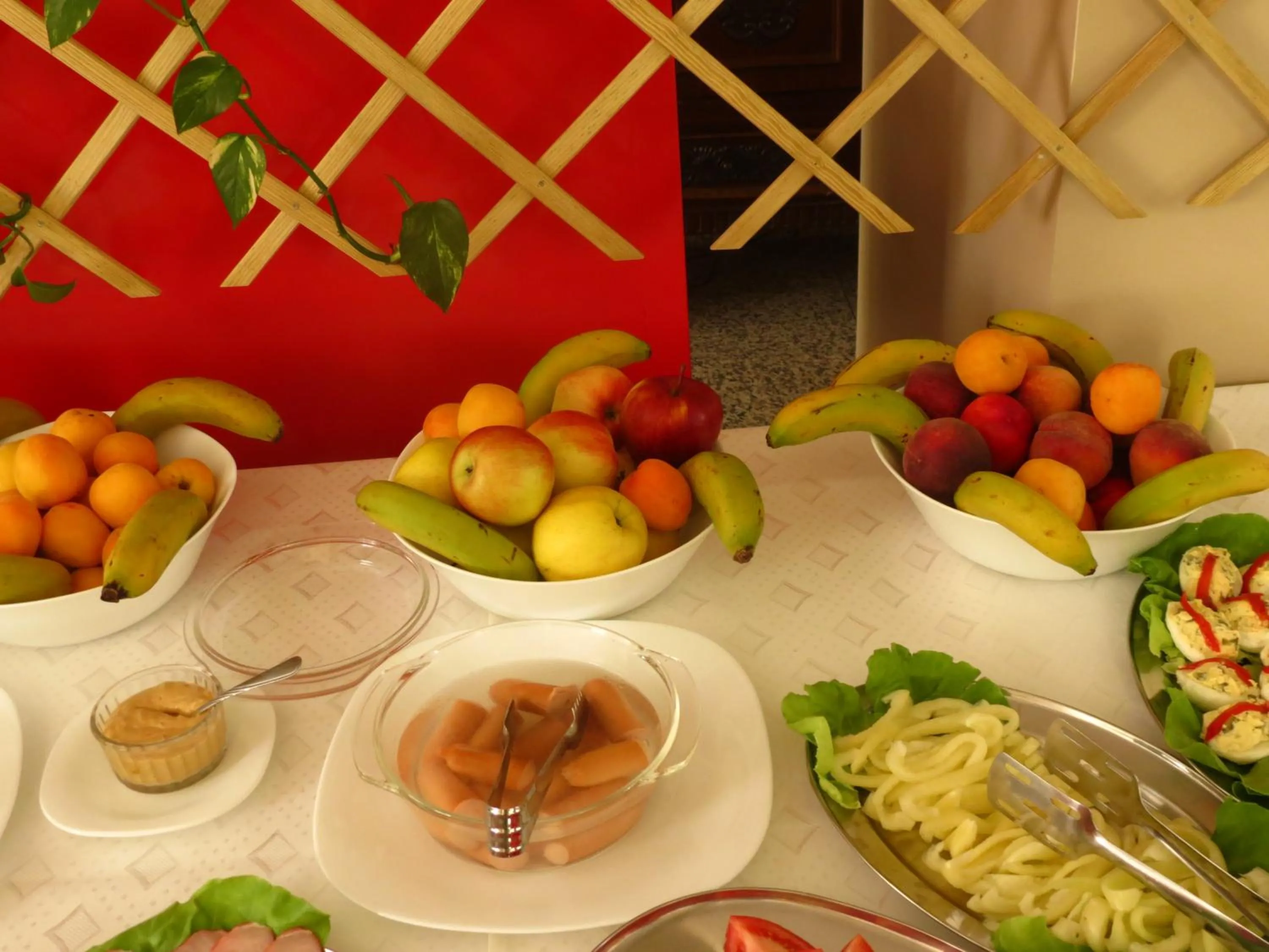Buffet breakfast in Hotel Crisalpin