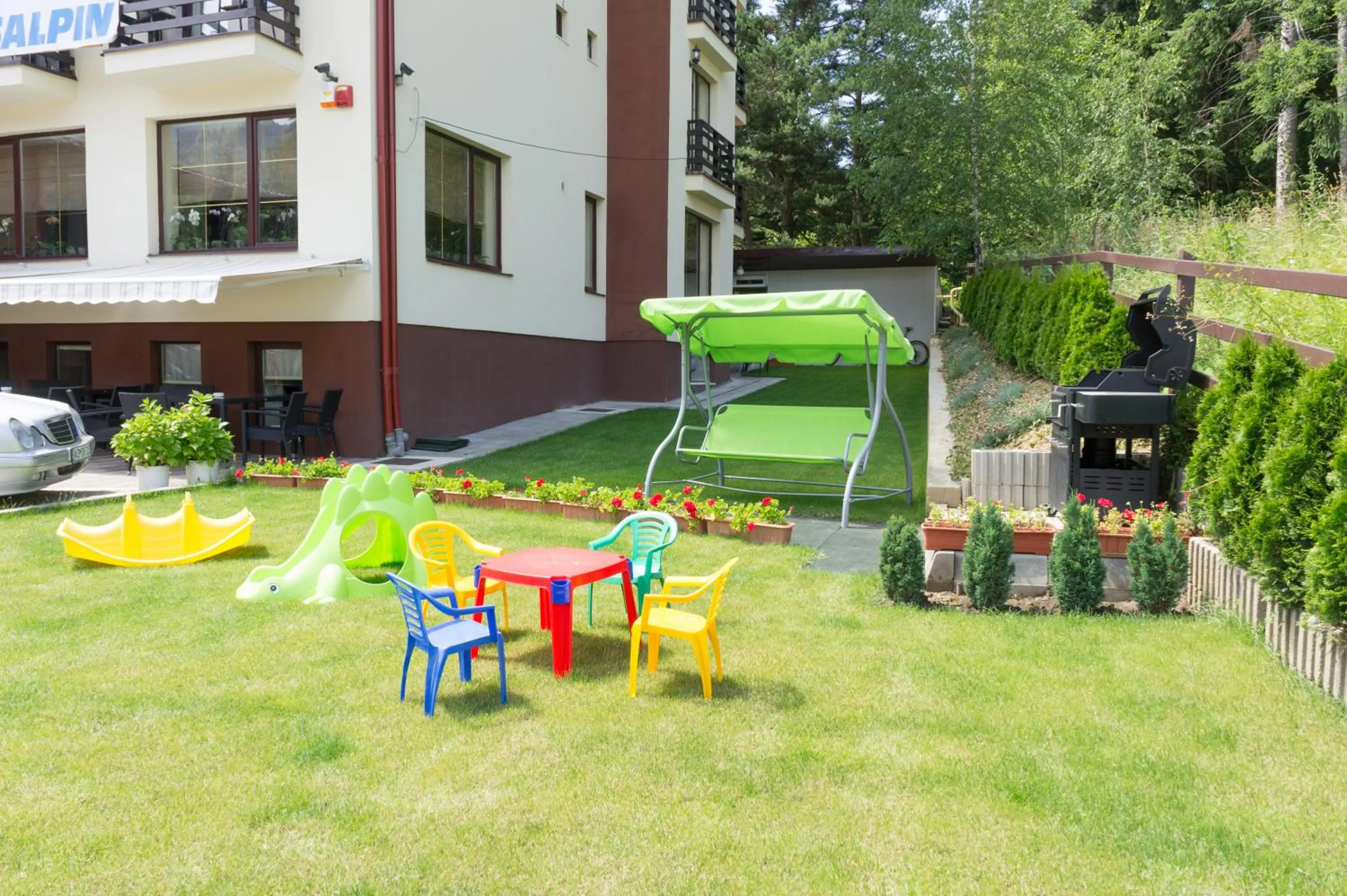 Children play ground in Hotel Crisalpin