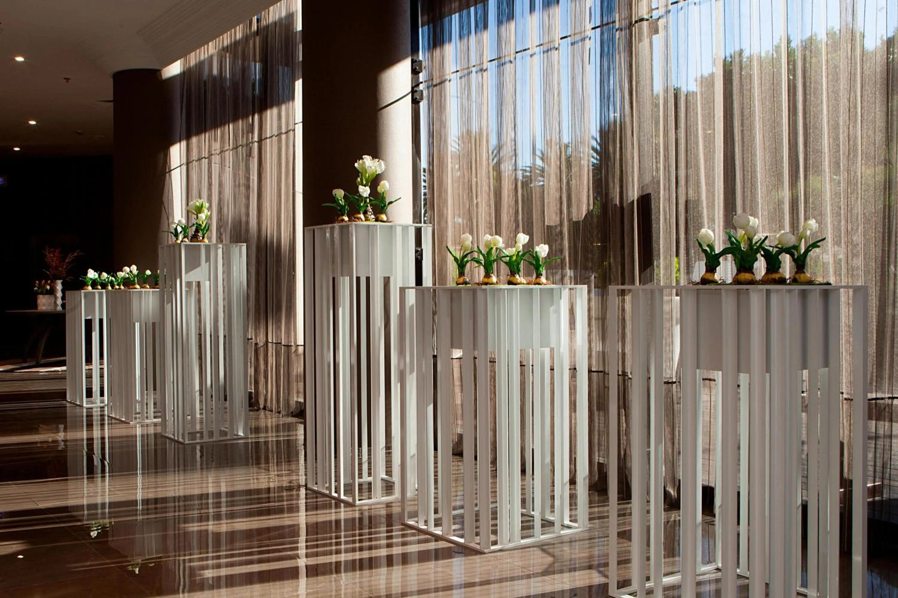 Lobby or reception in AC Hotel by Marriott Nice