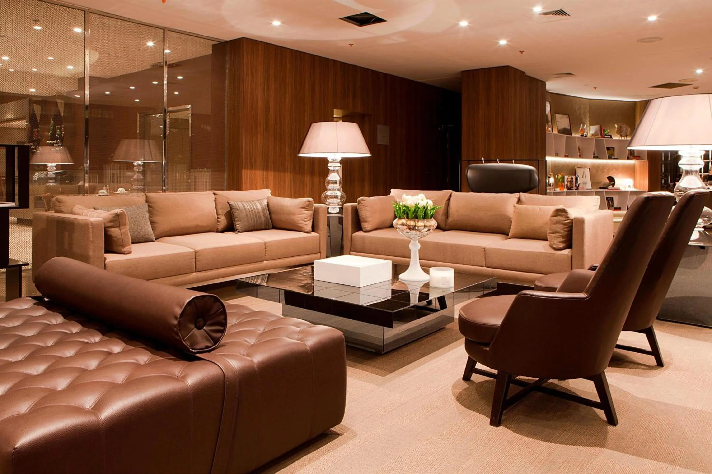 Lobby or reception in AC Hotel by Marriott Nice