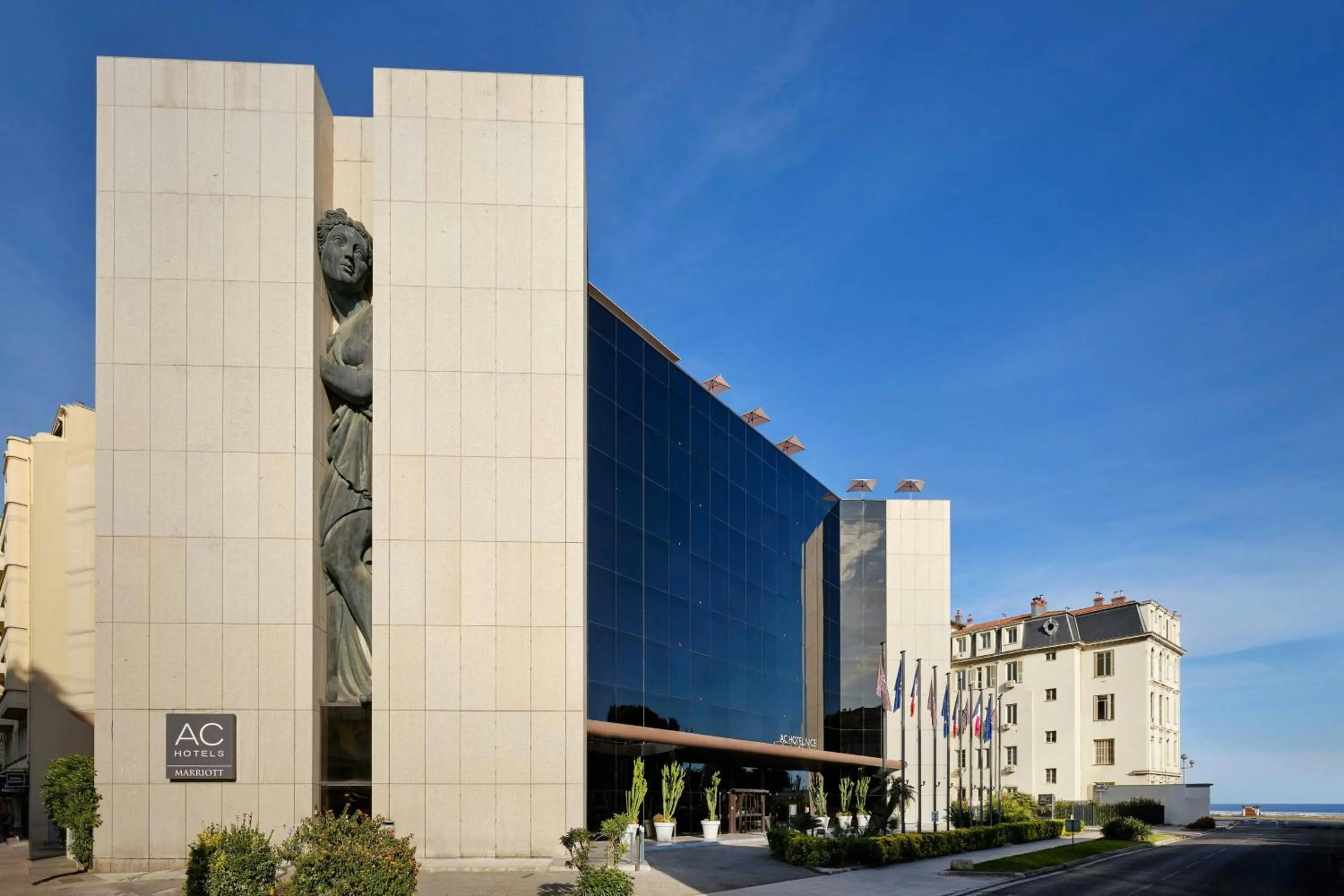 Property building in AC Hotel by Marriott Nice