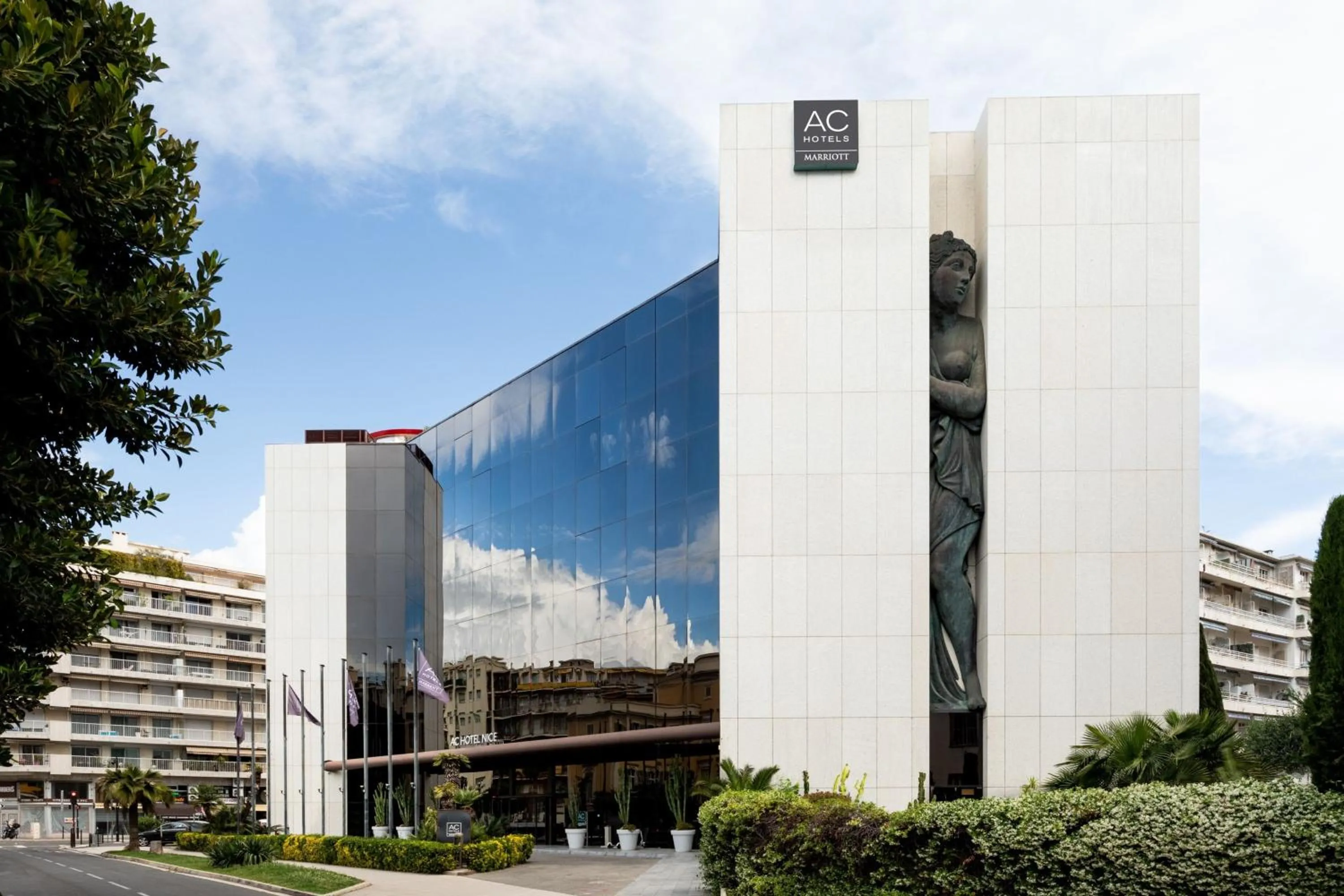 Property building in AC Hotel by Marriott Nice