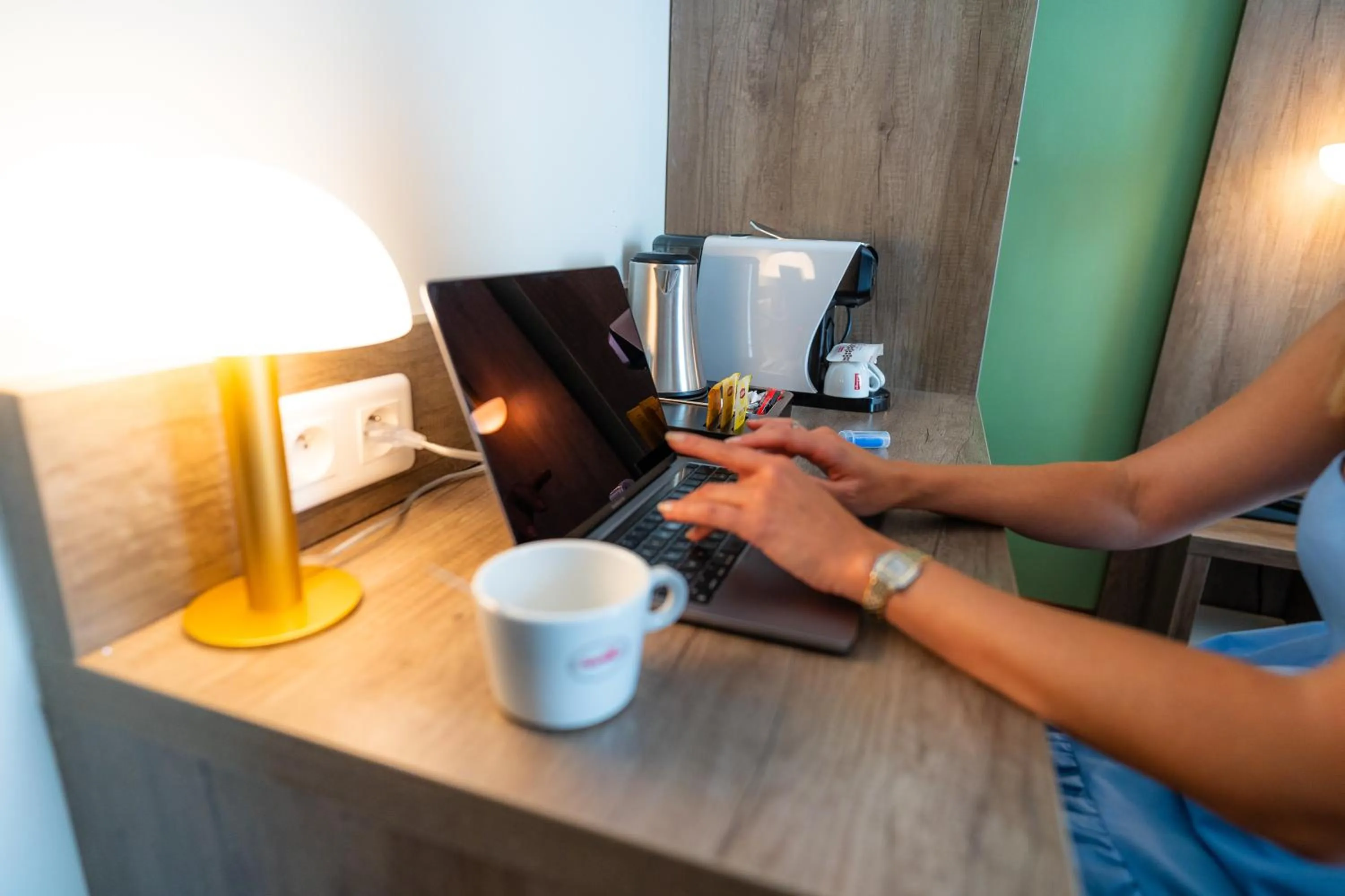 Seating area in Hôtel Le Seize, Nice Centre