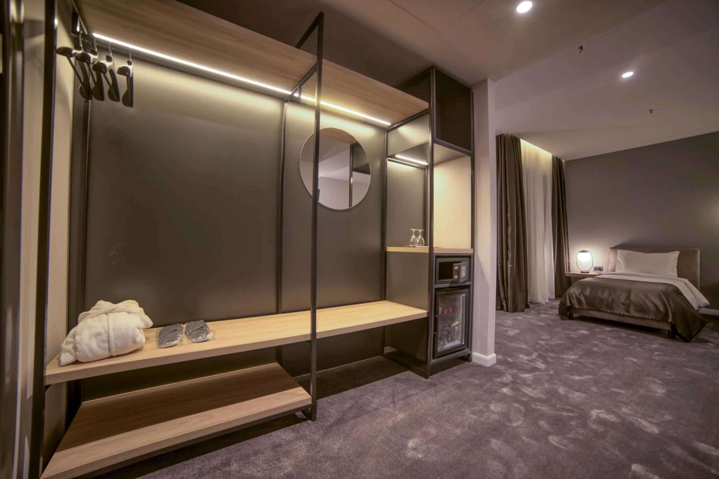 Bed in Boscovich Boutique Hotel