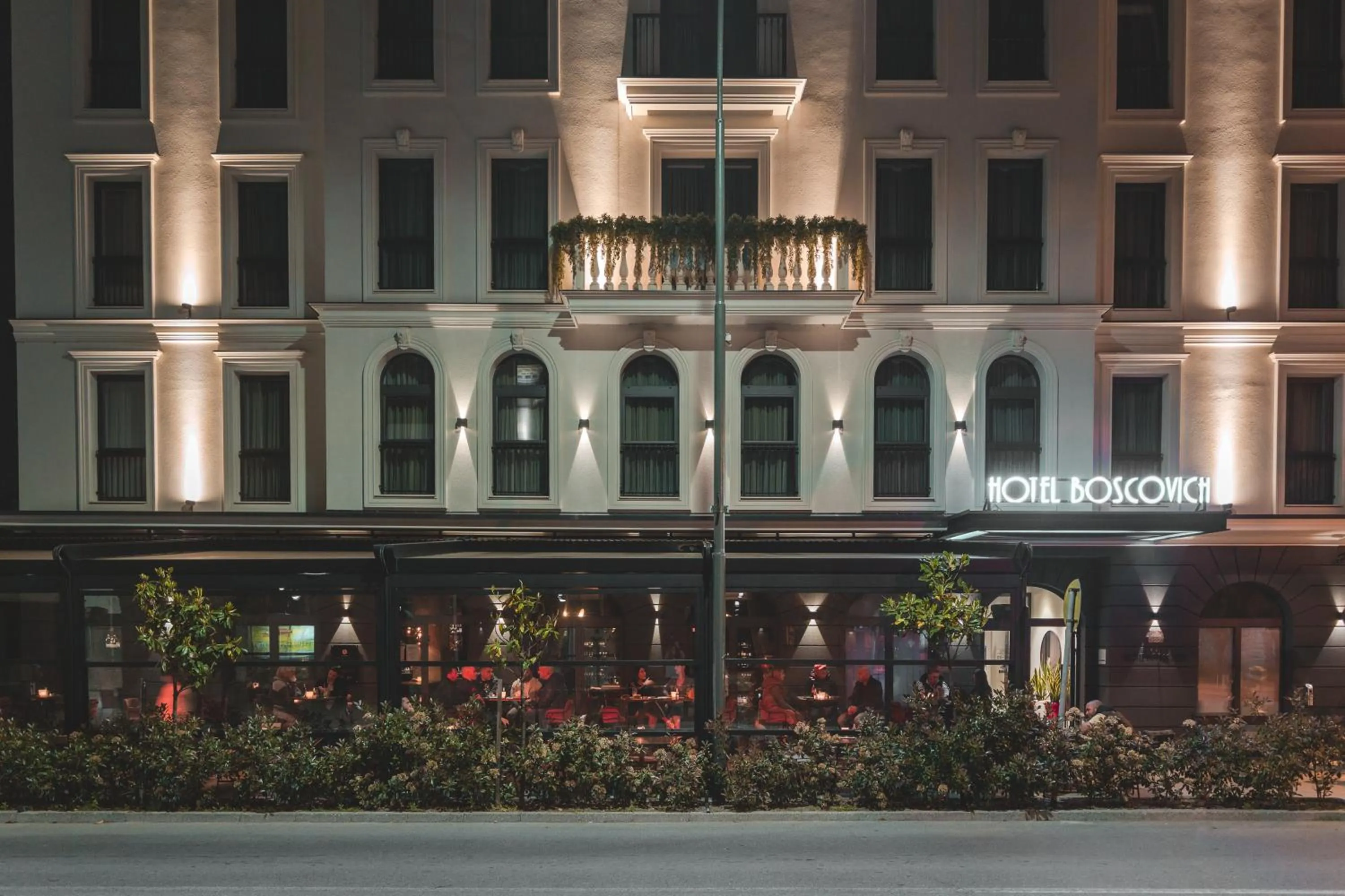 Facade/entrance in Boscovich Boutique Hotel