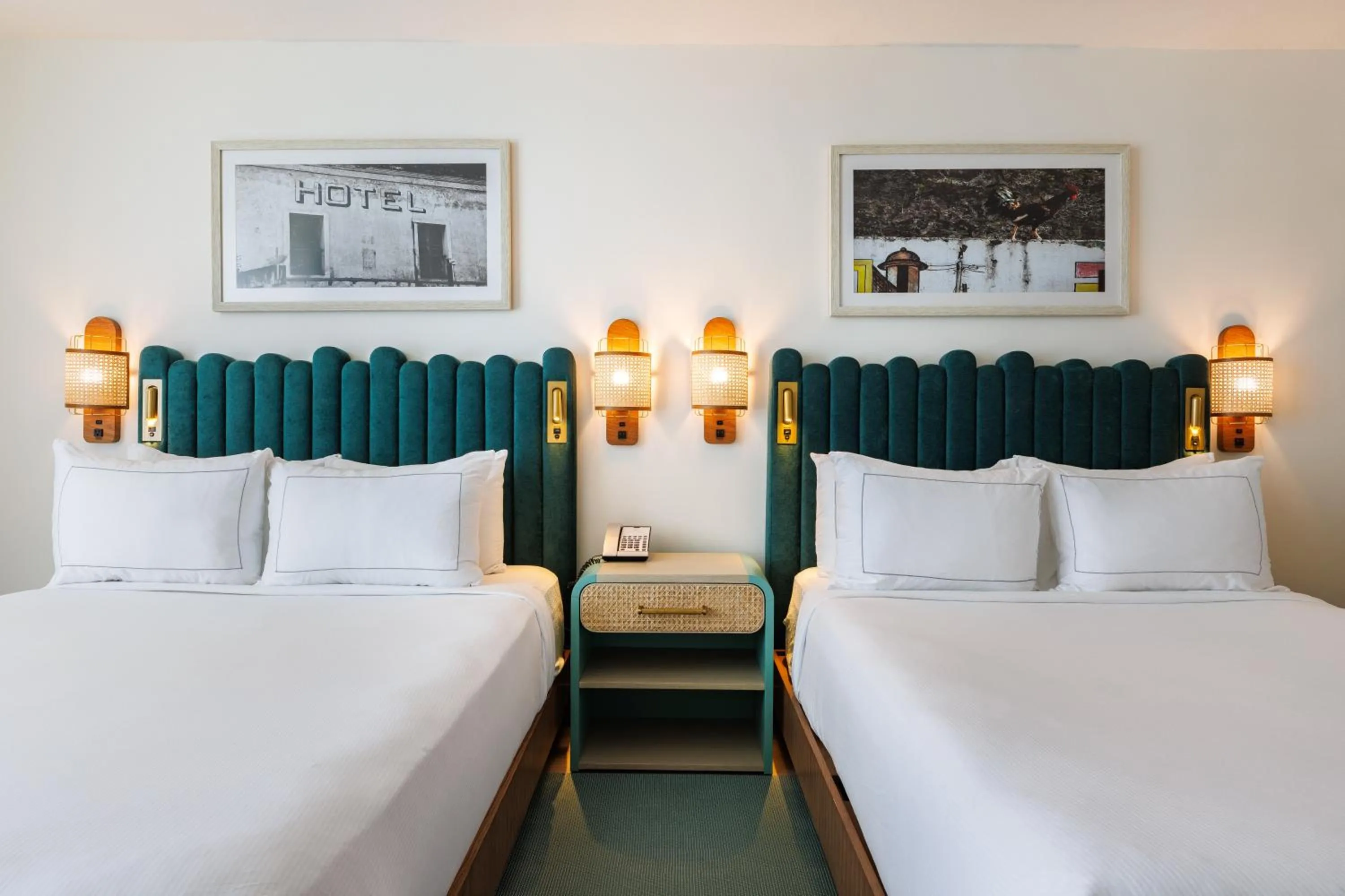 Bedroom, Bed in Condado Palm Inn San Juan, Tapestry Collection by Hilton