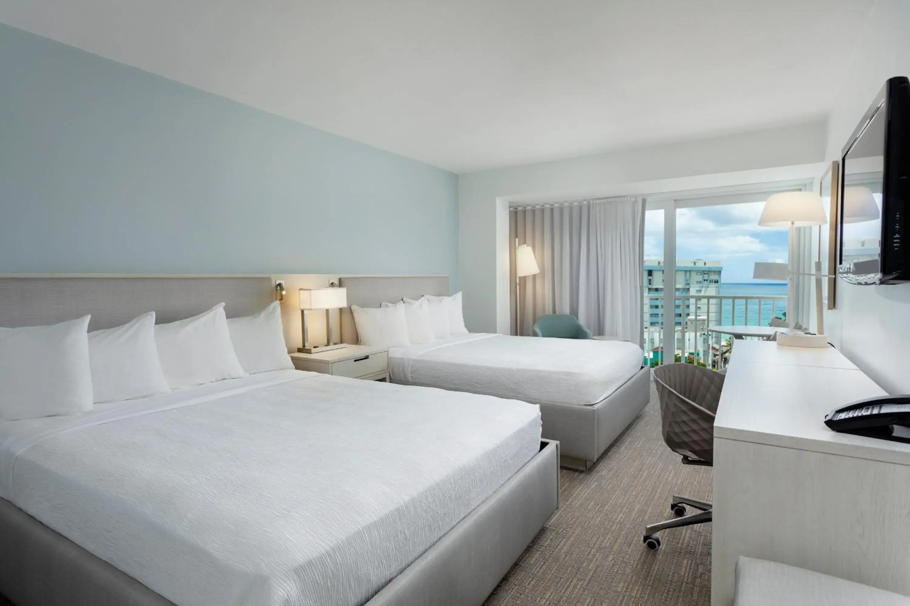 View (from property/room), Bed in Condado Palm Inn San Juan, Tapestry Collection by Hilton View (from property/room), Bed in Condado Palm Inn San Juan, Tapestry Collection by Hilton