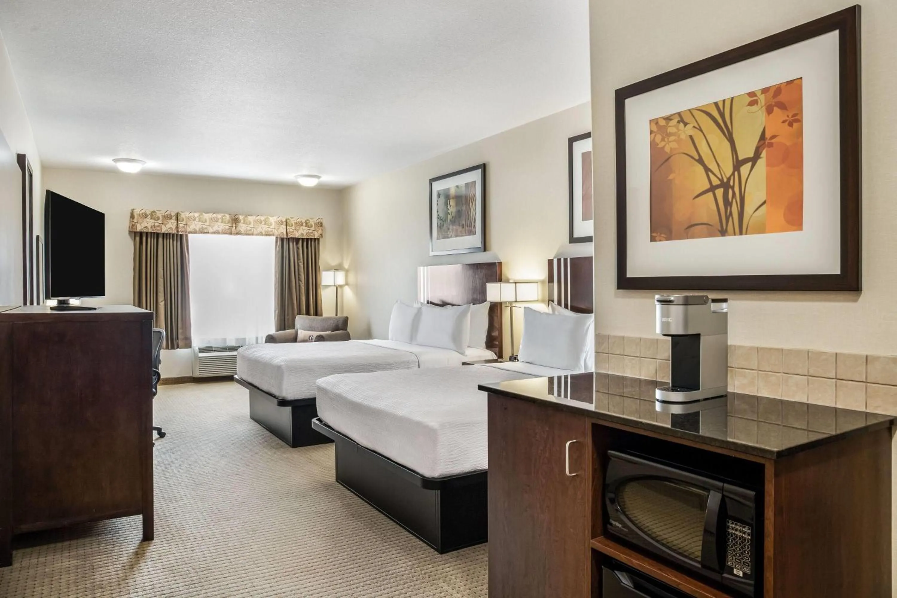 Bed in Ramada by Wyndham Lac La Biche