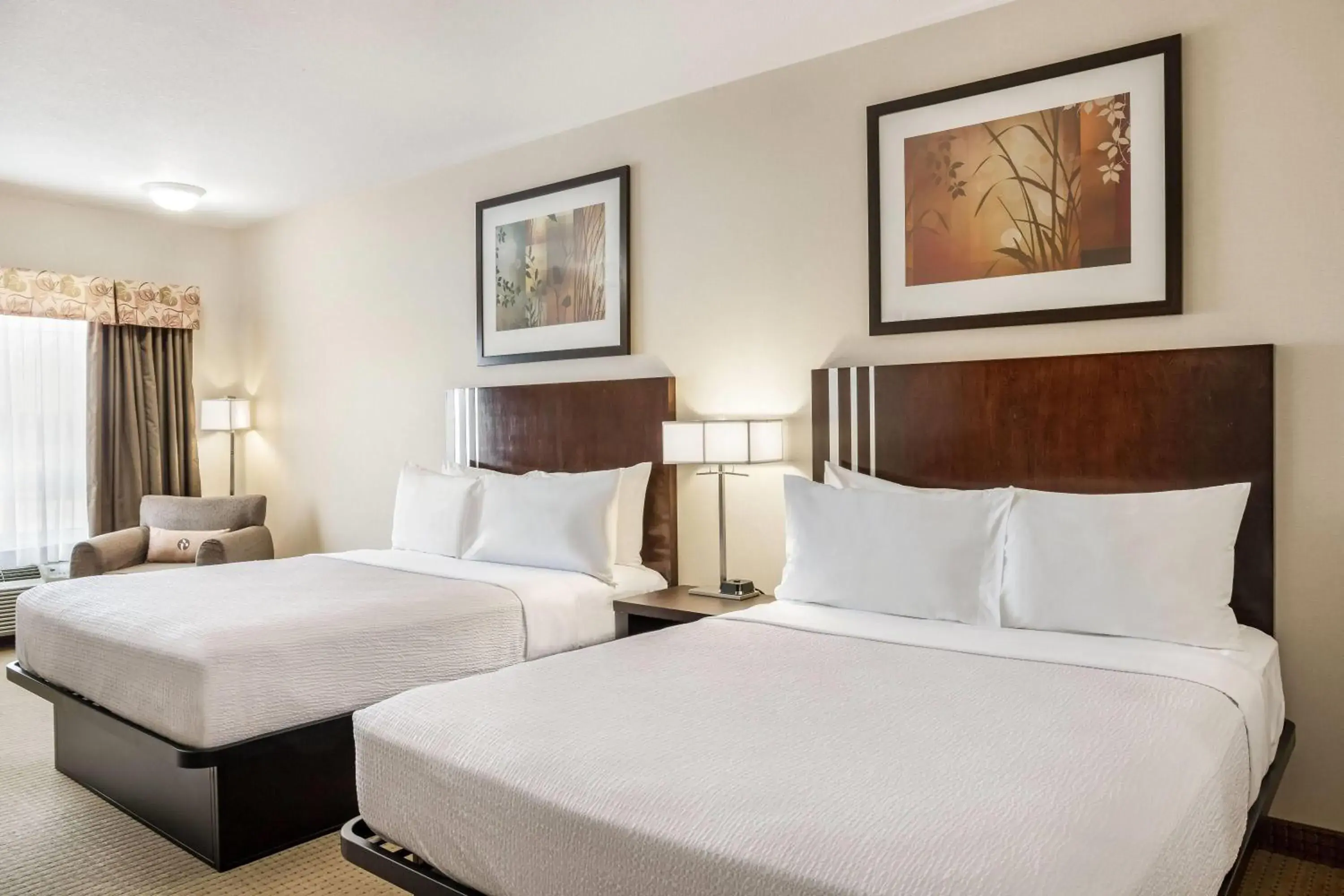 Bed in Ramada by Wyndham Lac La Biche Bed in Ramada by Wyndham Lac La Biche