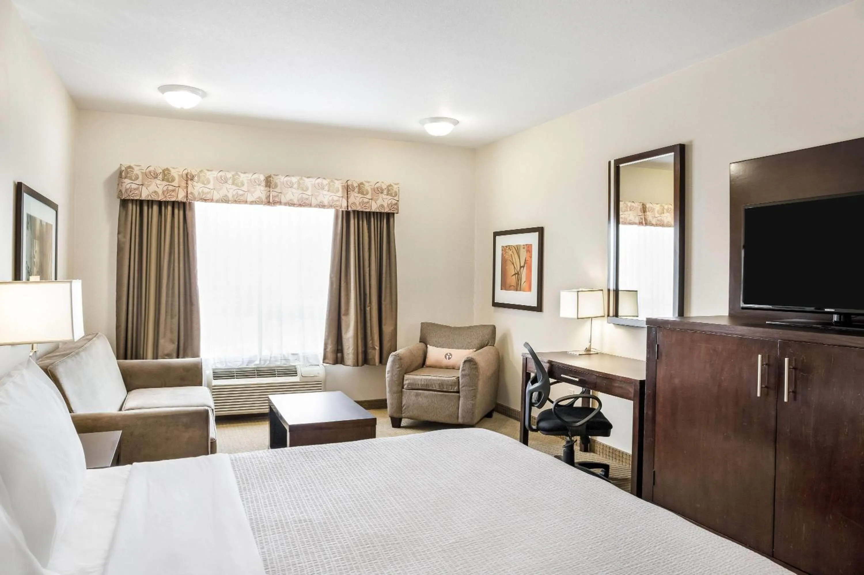 Bed in Ramada by Wyndham Lac La Biche